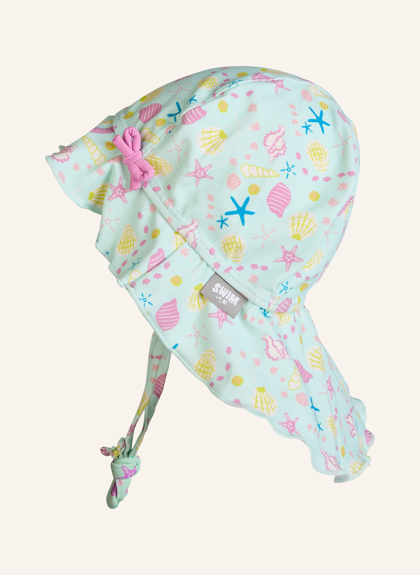 Sterntaler Schirmmütze mit Nackenschutz Muschel: MINT