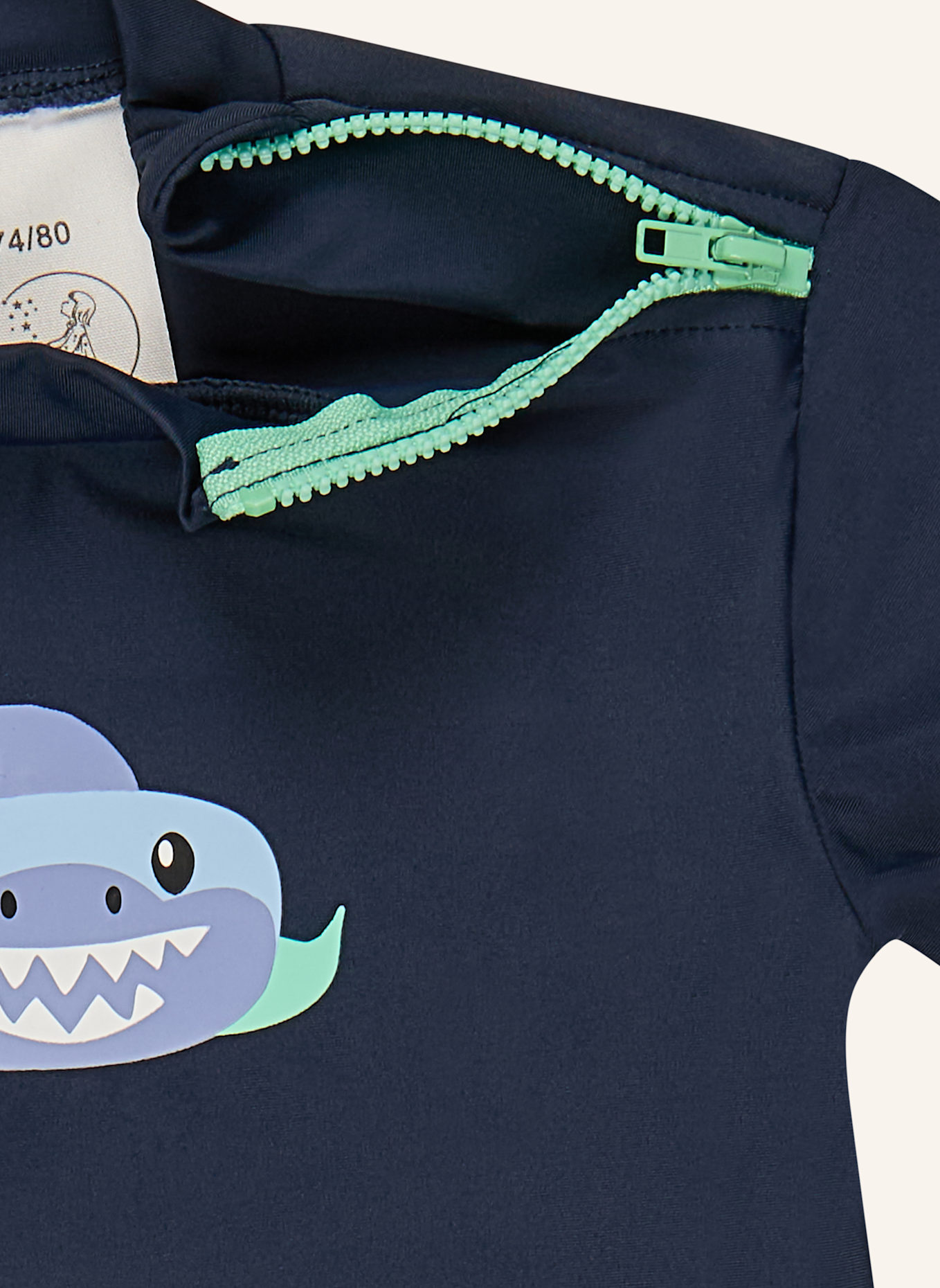 Sterntaler Badeshirt kurzarm Hai: BLAU