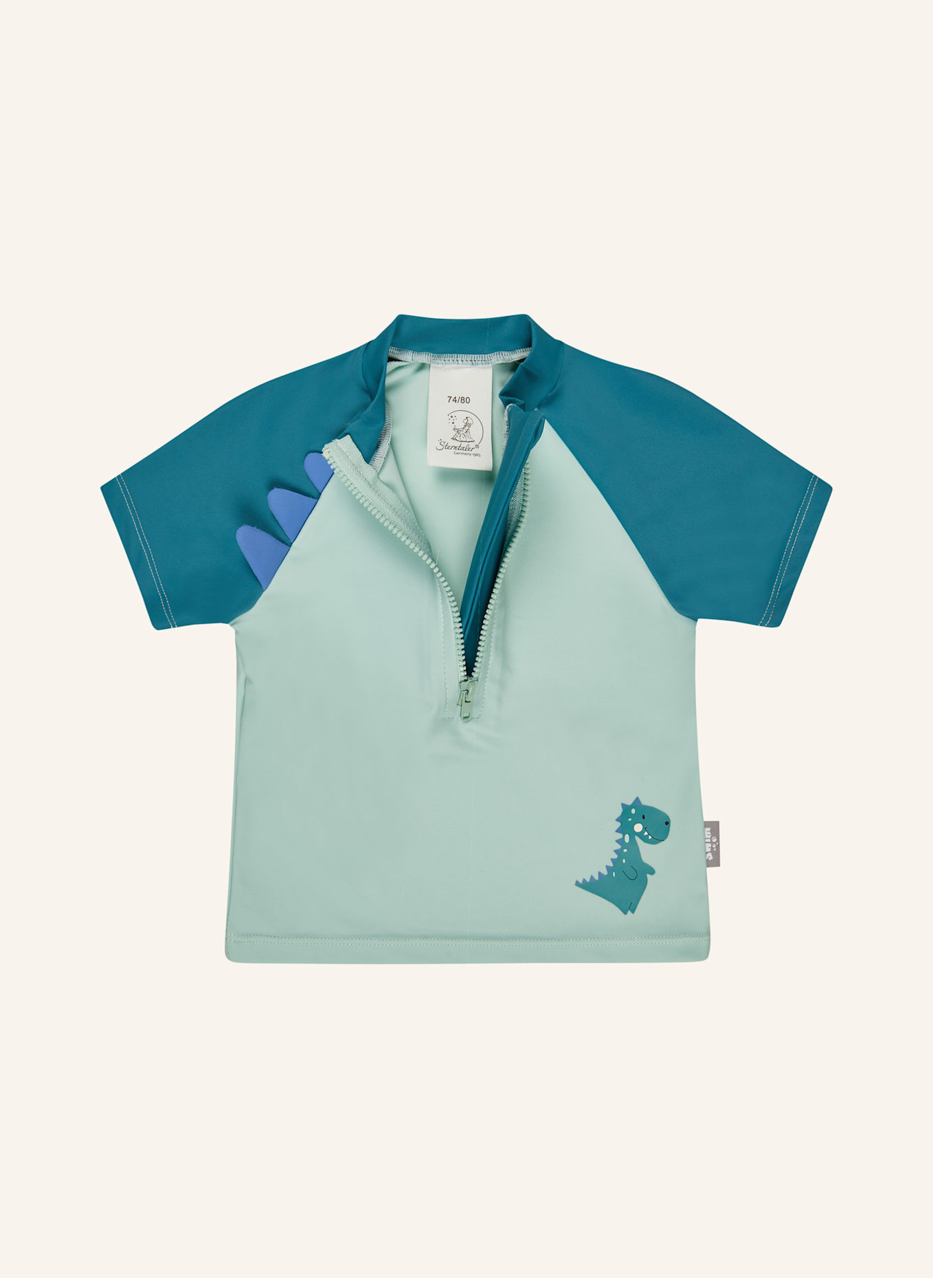 Sterntaler Badeshirt kurzarm Dino: HELLGRÜN
