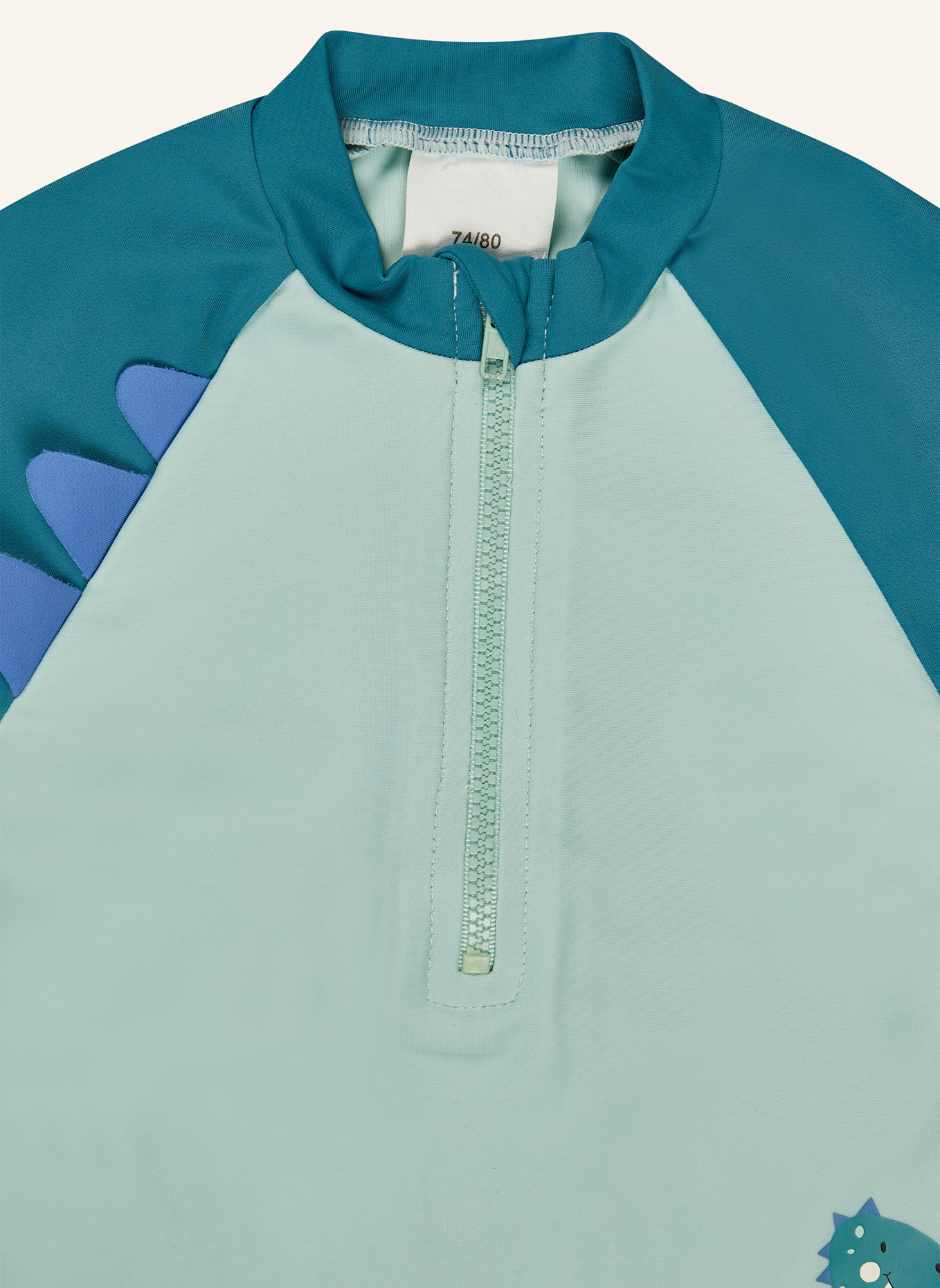 Sterntaler Badeshirt kurzarm Dino: HELLGRÜN