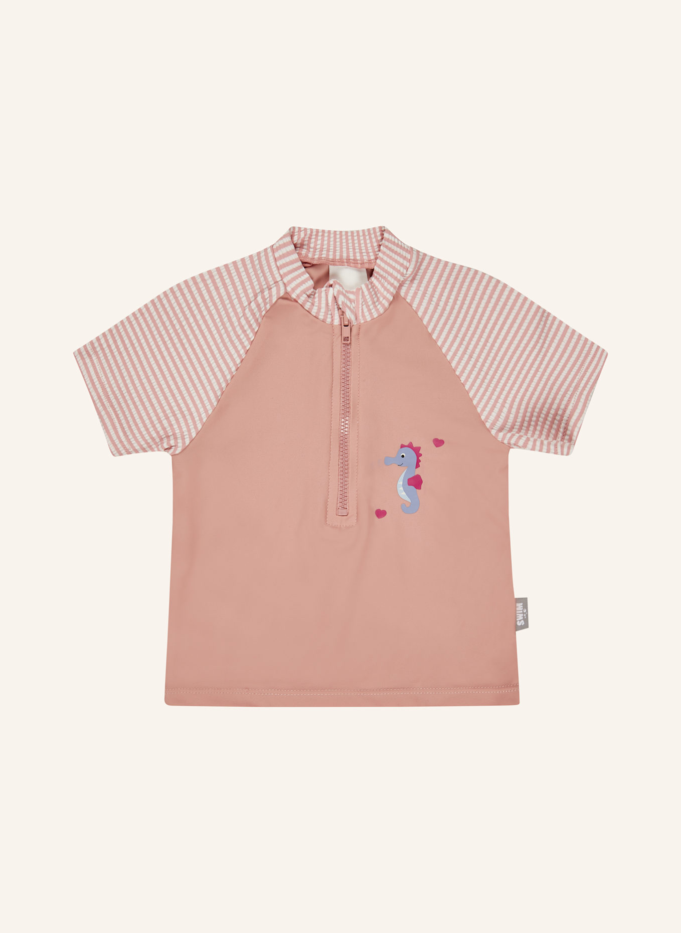 Sterntaler Badeshirt kurzarm Seepferdchen: HELLROSA