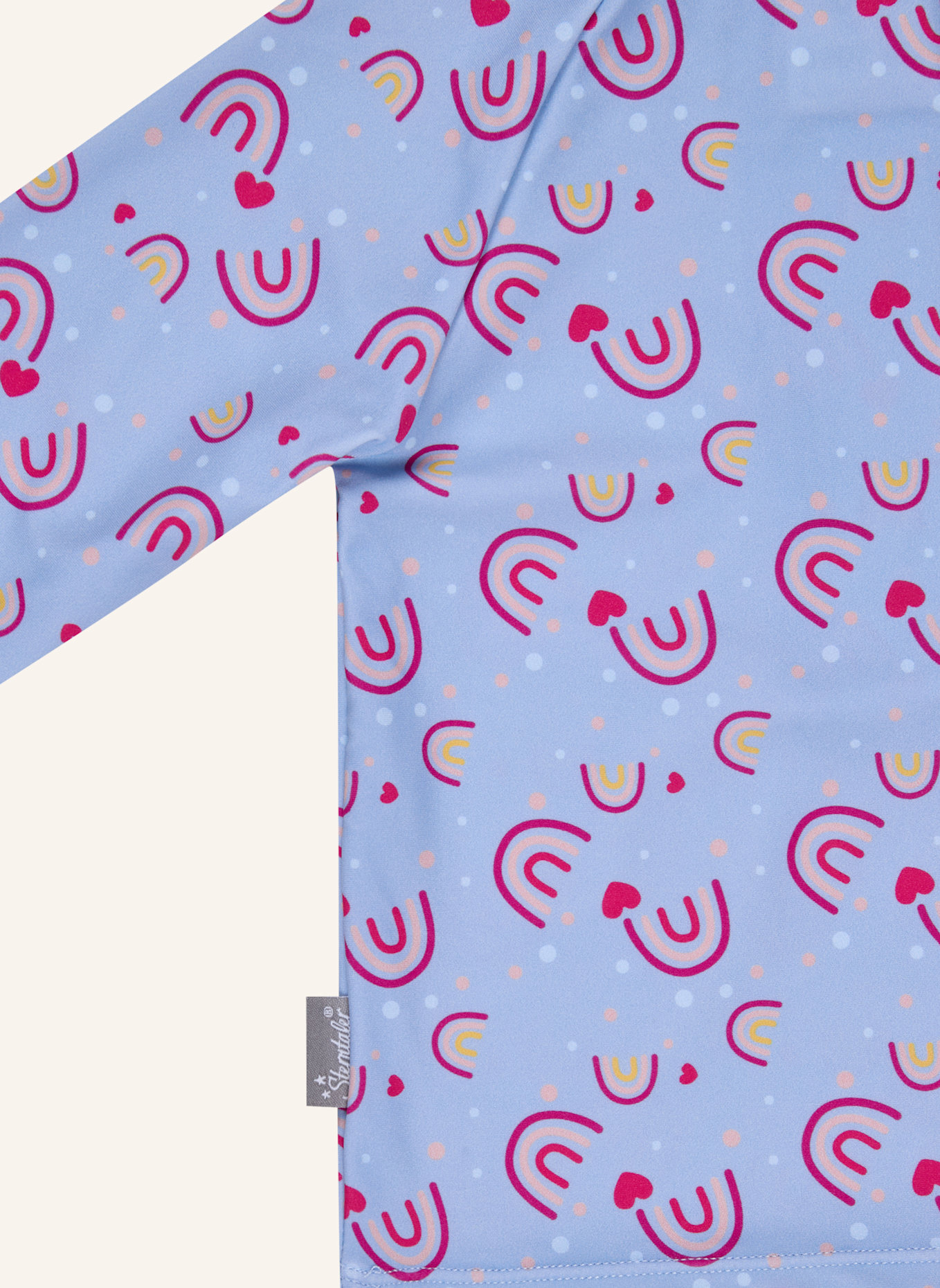 Sterntaler Badeshirt langarm Regenbogen: BLAU