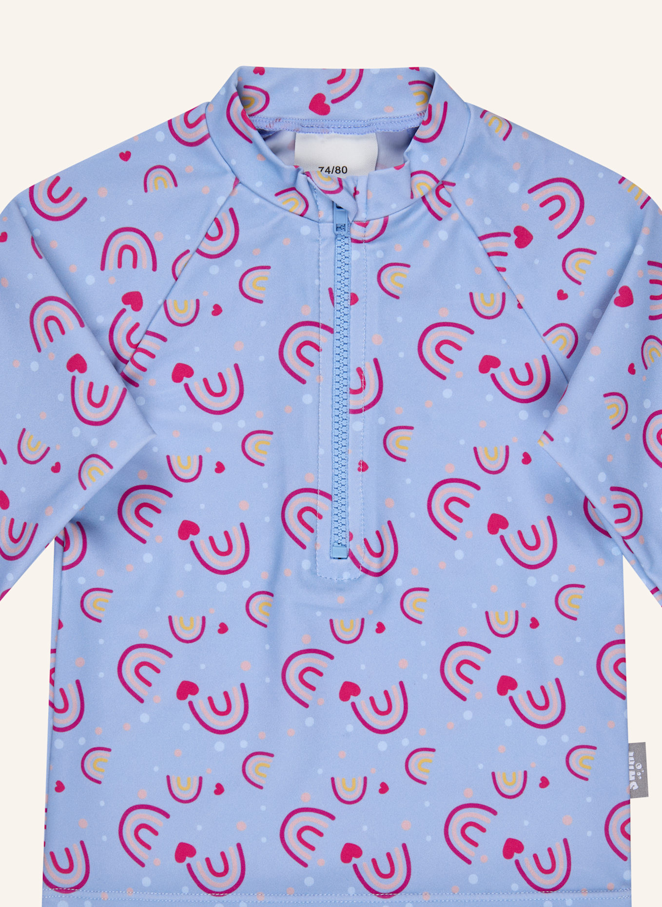 Sterntaler Badeshirt langarm Regenbogen: BLAU