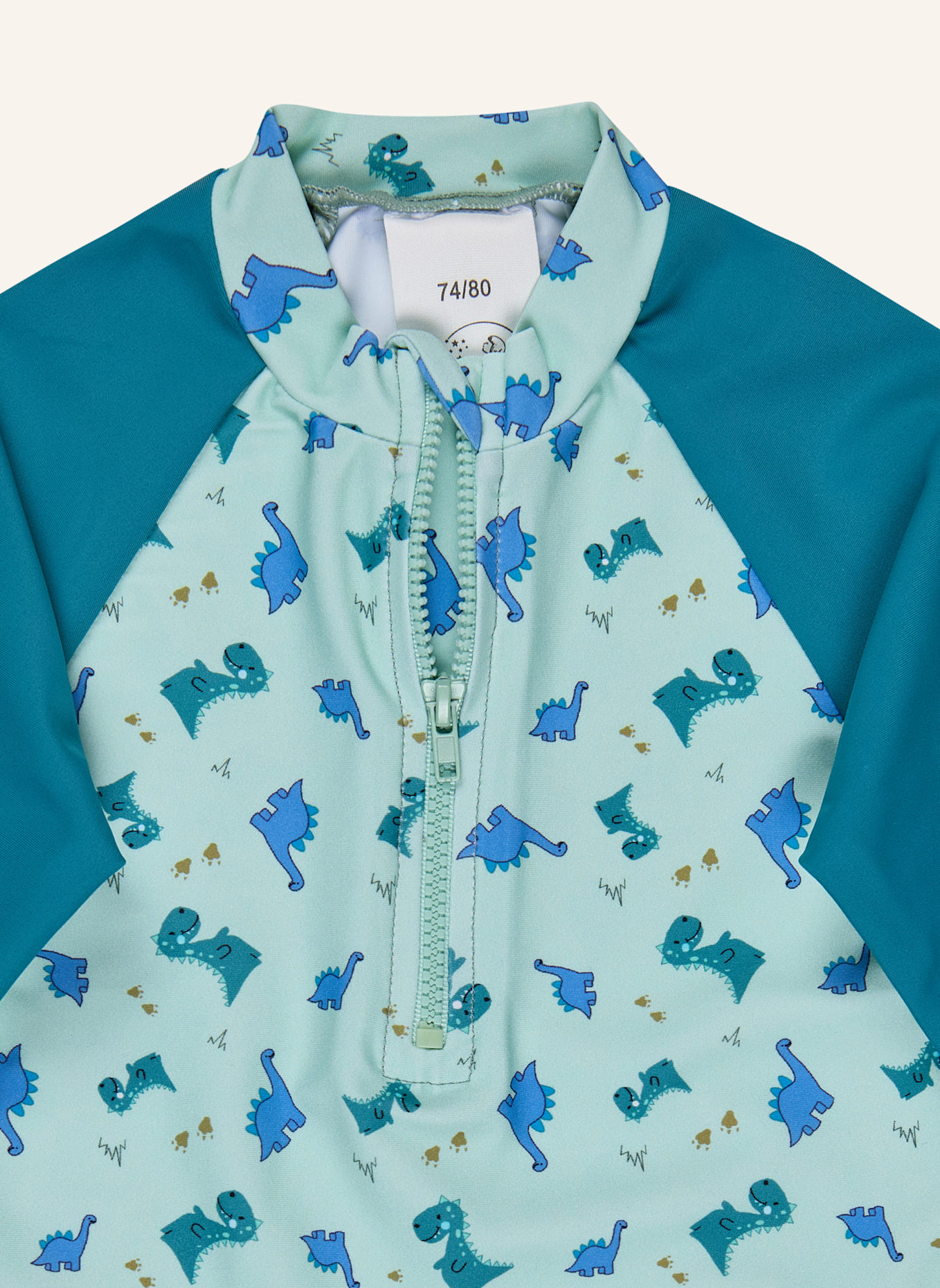 Sterntaler Badeshirt langarm Dino: HELLGRÜN