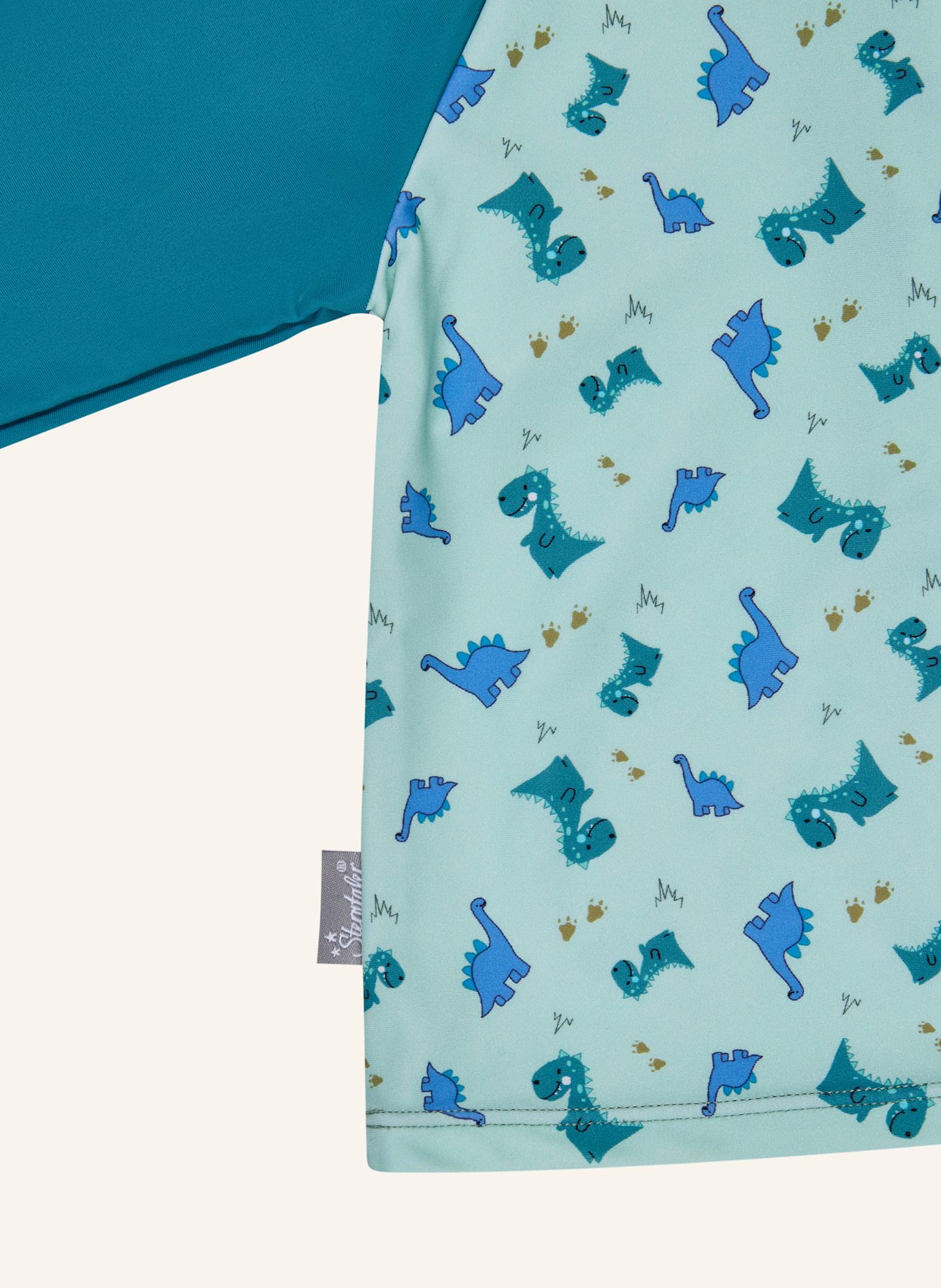 Sterntaler Badeshirt langarm Dino: HELLGRÜN