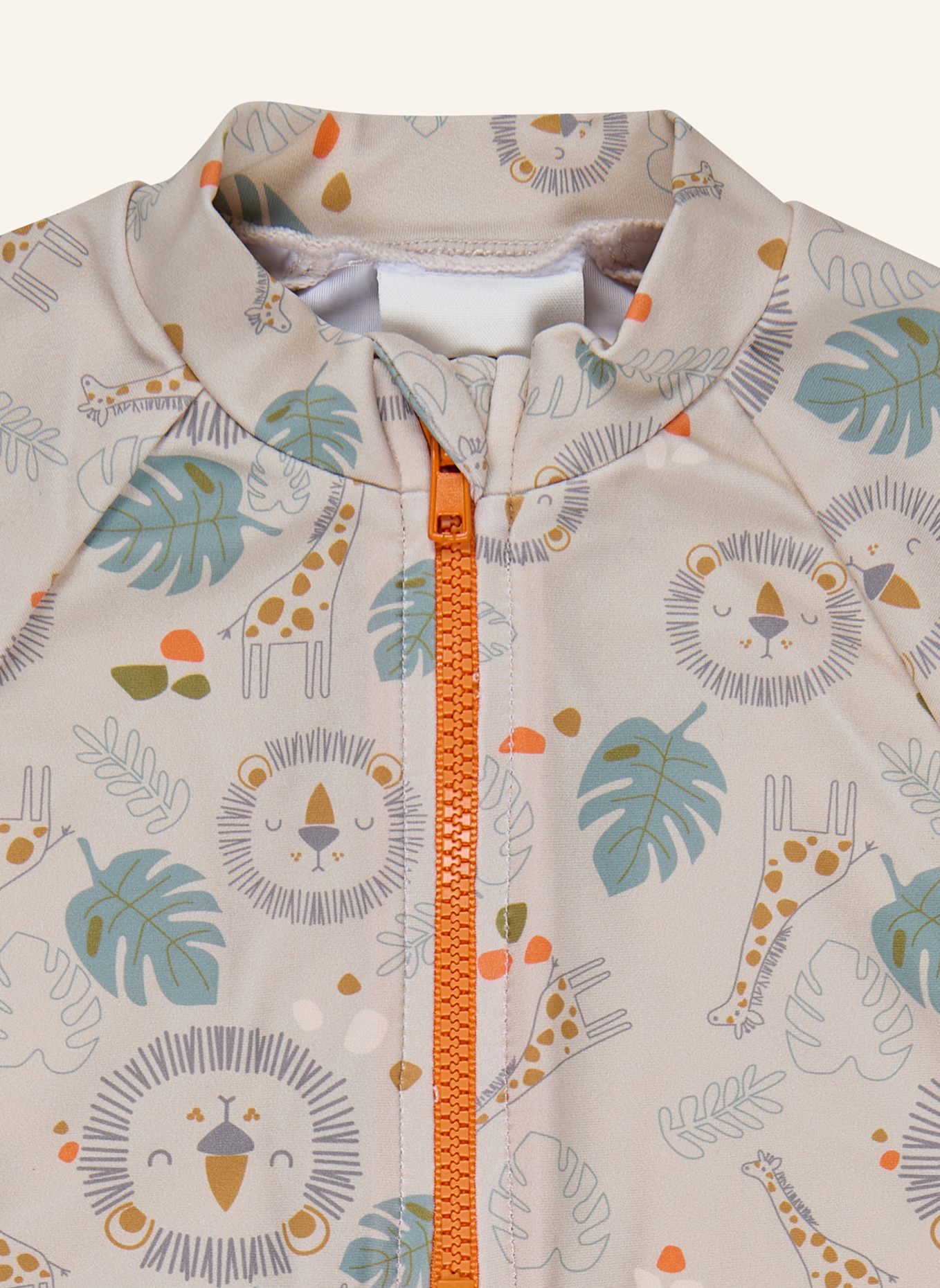 Sterntaler Badeshirt langarm Safari: BEIGE