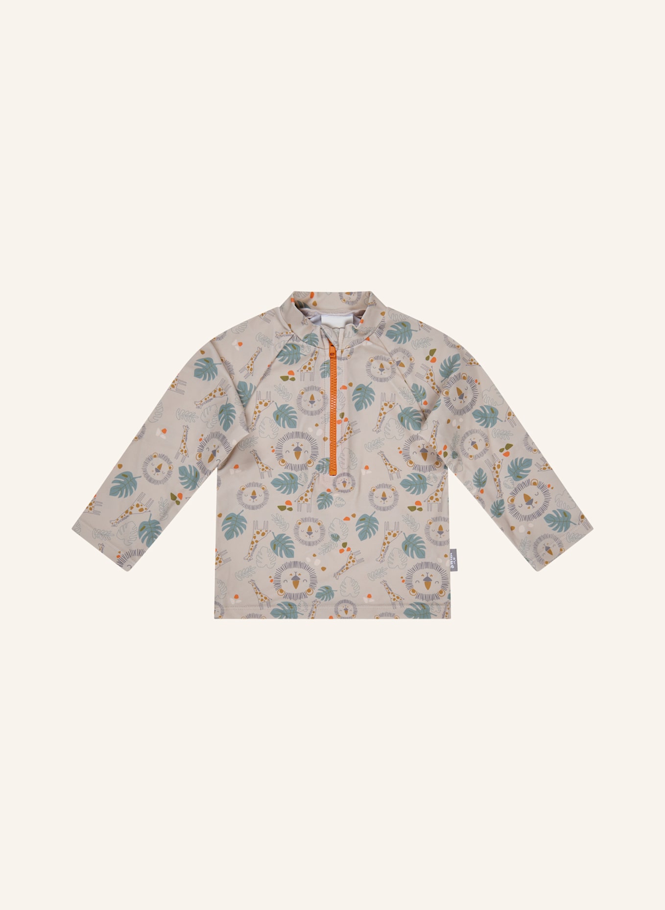 Sterntaler Badeshirt langarm Safari: BEIGE