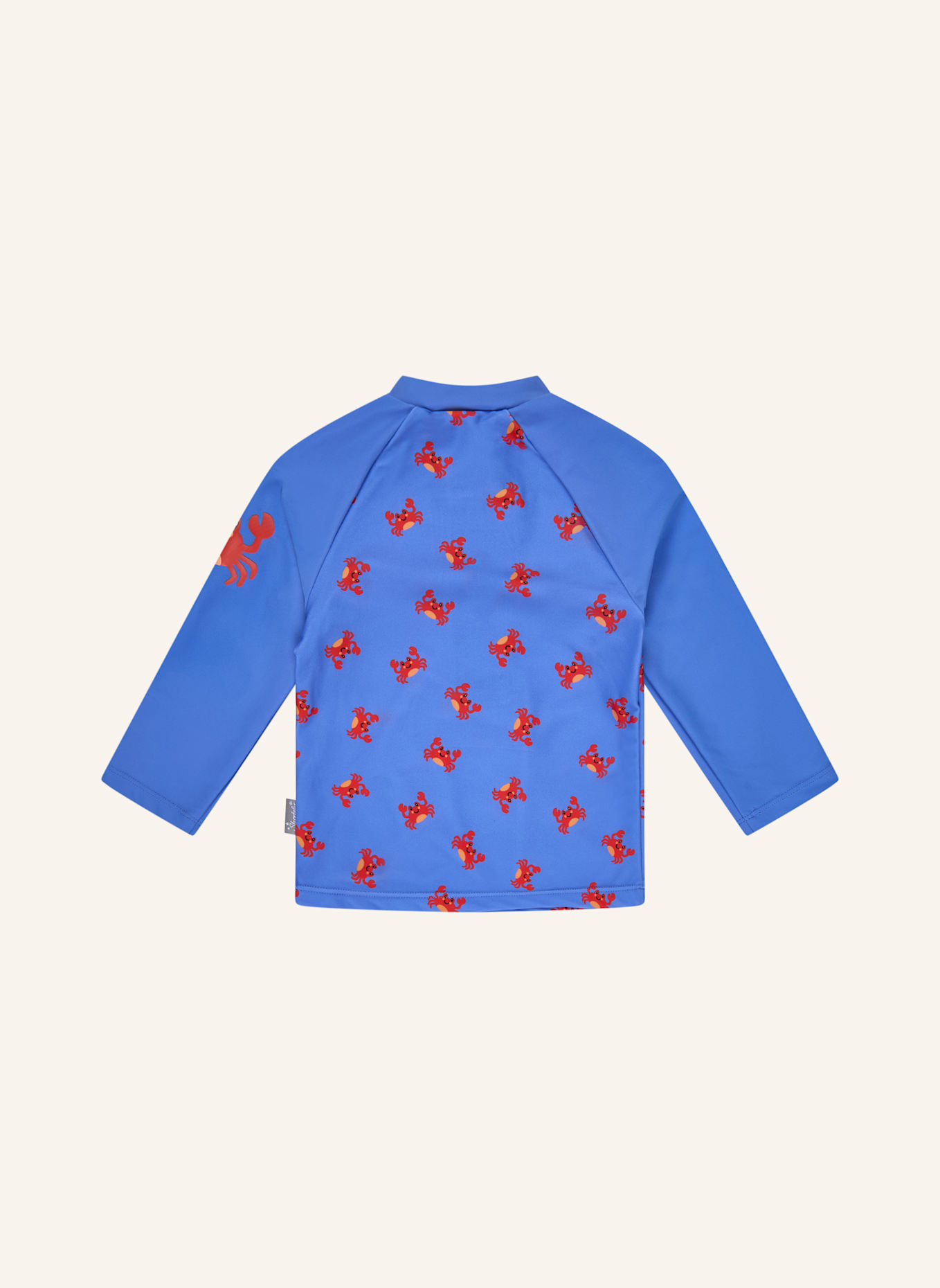 Sterntaler Badeshirt langarm Krabbe: BLAU