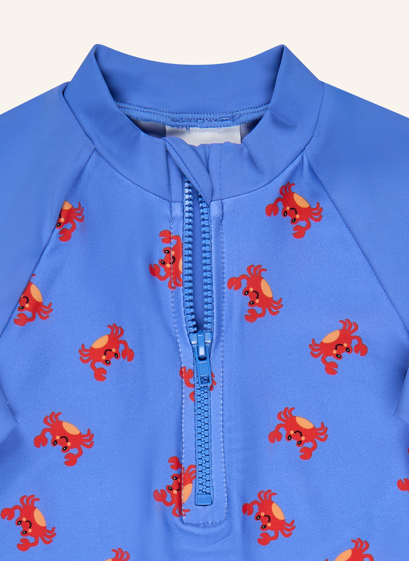 Sterntaler Badeshirt langarm Krabbe: BLAU