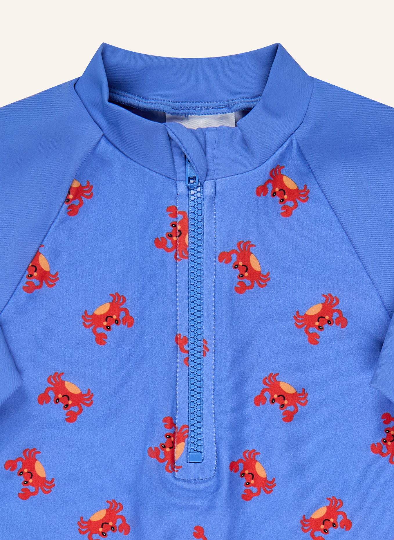 Sterntaler Badeshirt langarm Krabbe: BLAU