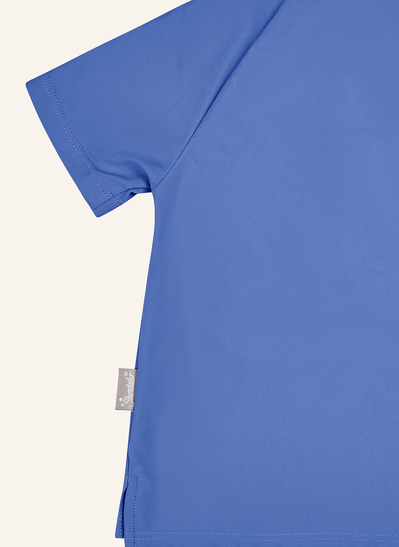 Sterntaler Badeshirt kurzarm uni: BLAU