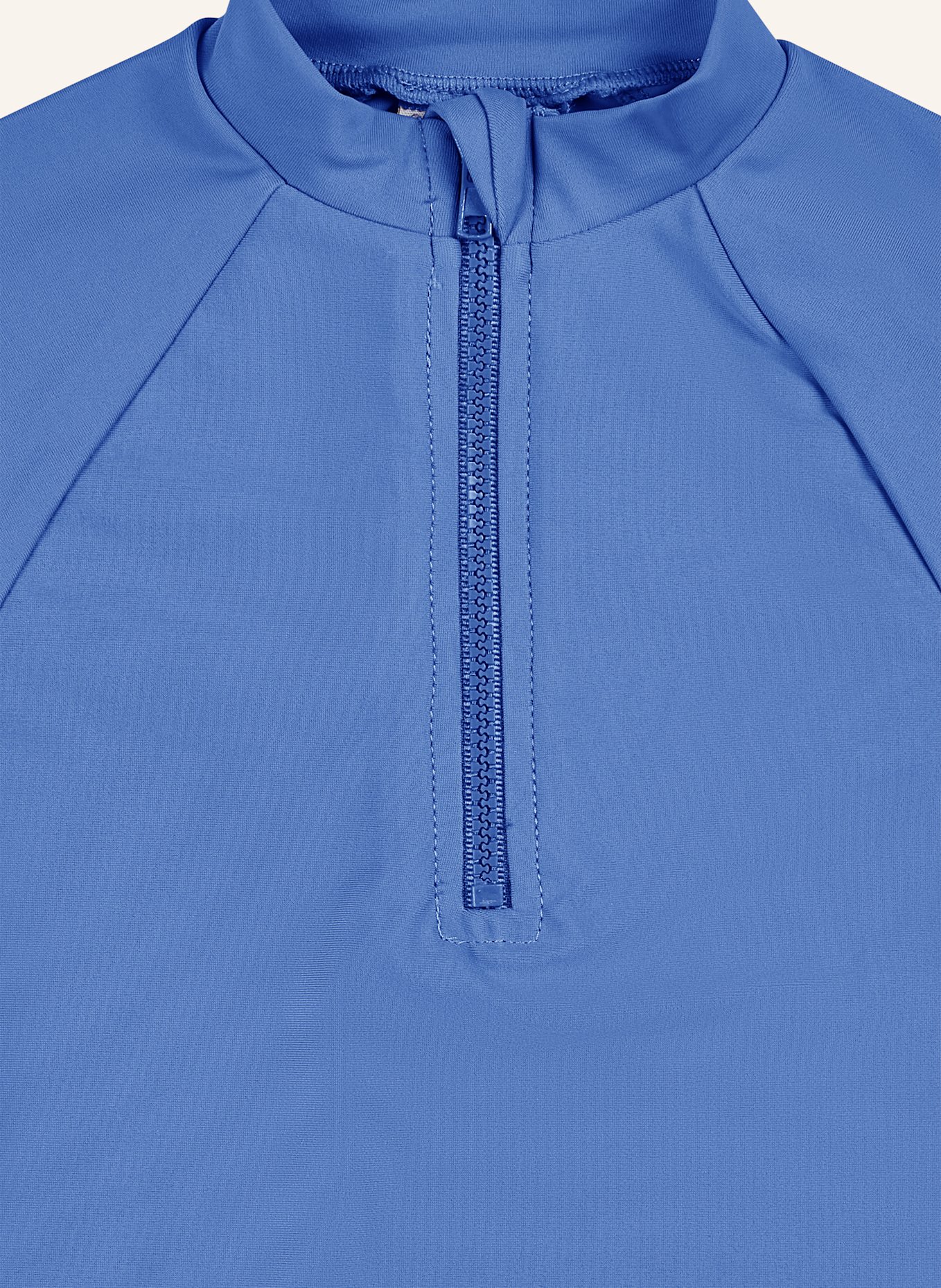 Sterntaler Badeshirt langarm uni: BLAU