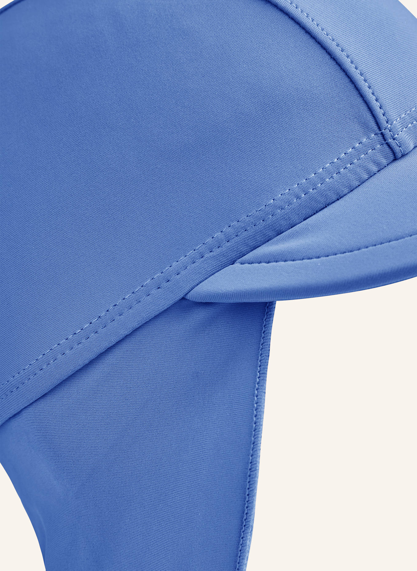 Sterntaler Schirmmütze mit Nackenschutz uni: BLAU