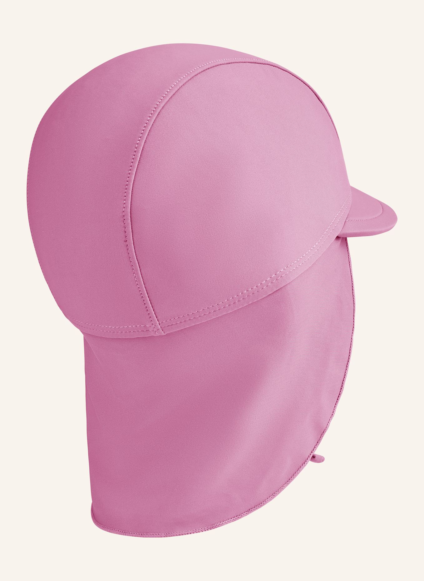 Sterntaler Schirmmütze mit Nackenschutz uni: ROSA