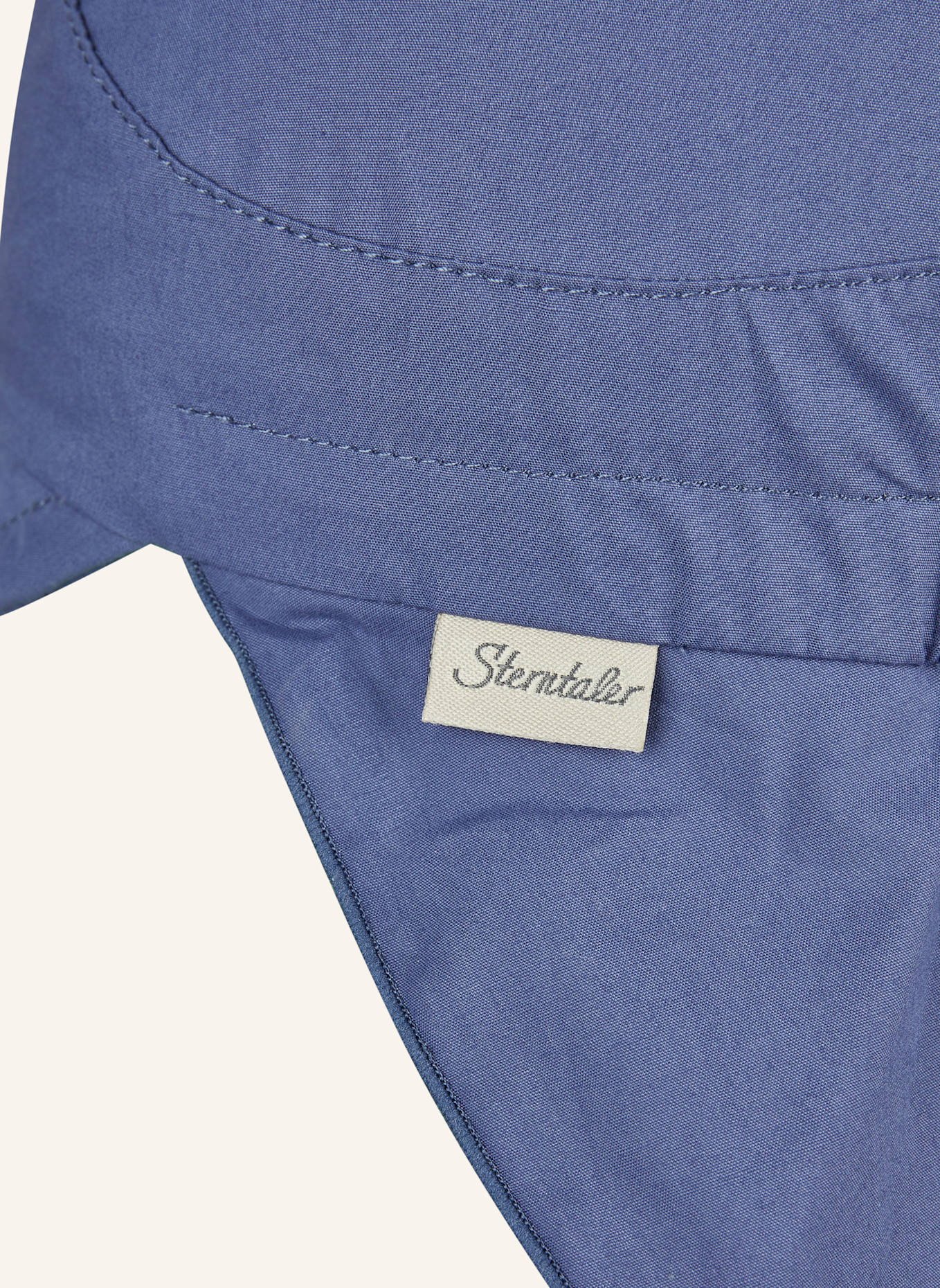 Sterntaler Schirmmütze mit Nackenschutz Apfel: BLAU