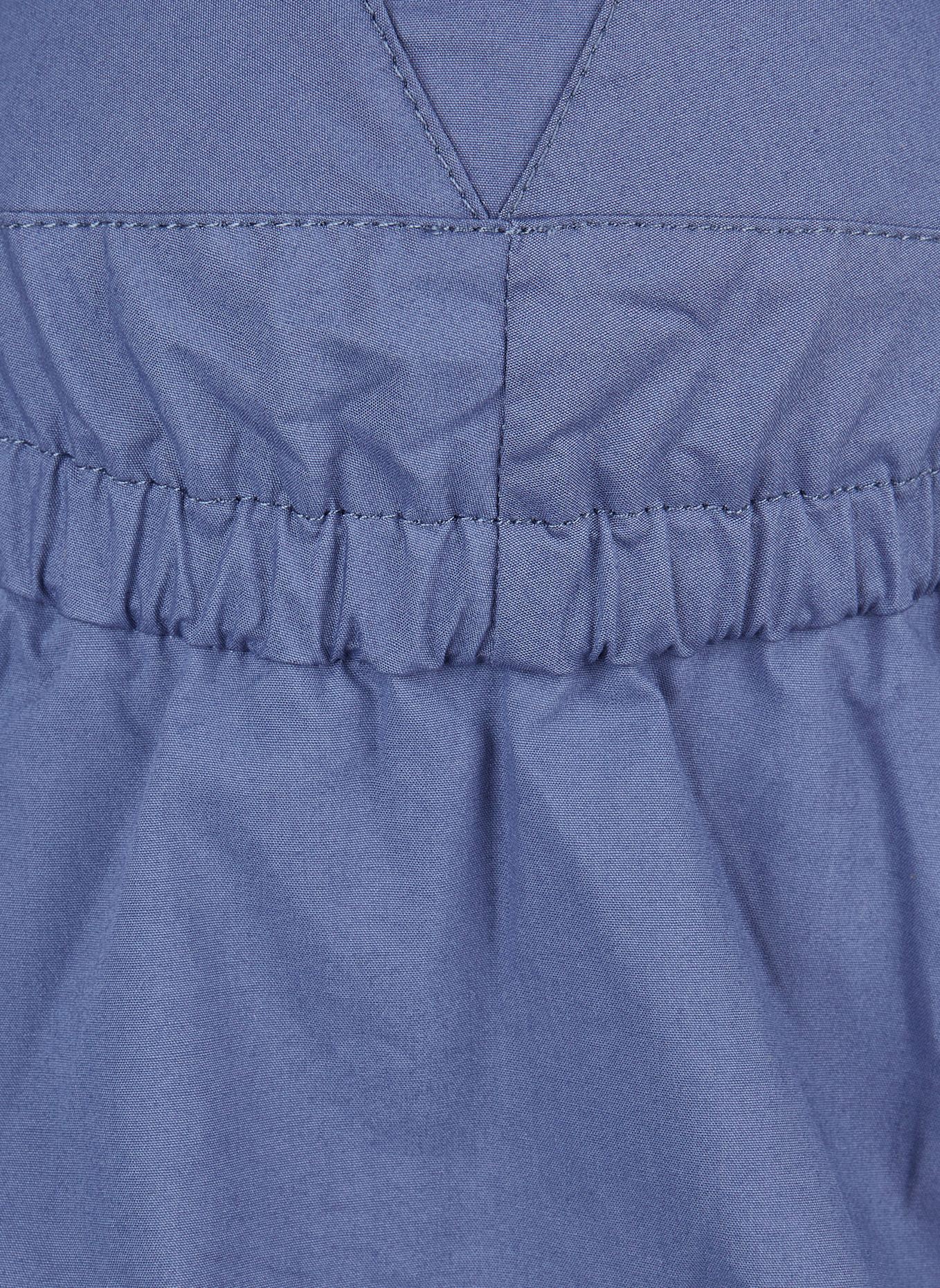 Sterntaler Schirmmütze mit Nackenschutz Apfel: BLAU