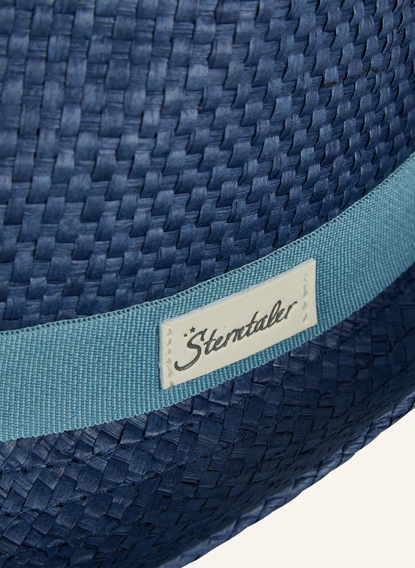 Sterntaler Strohhut Garniturband: BLAU
