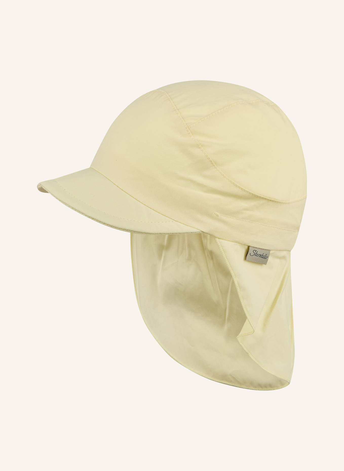 Sterntaler Schirmmütze mit Nackenschutz Basic: GELB