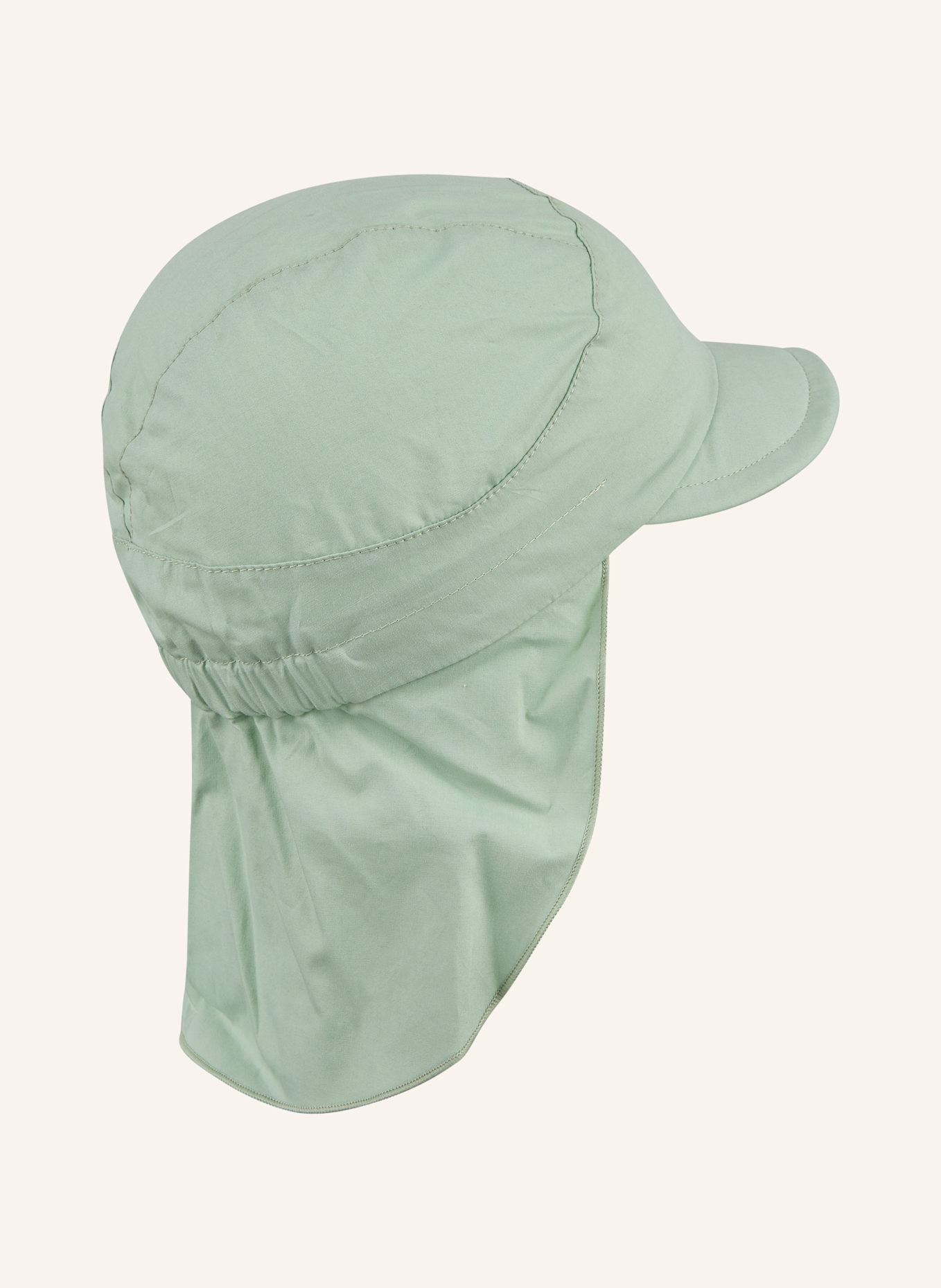 Sterntaler Schirmmütze mit Nackenschutz Basic: HELLGRÜN
