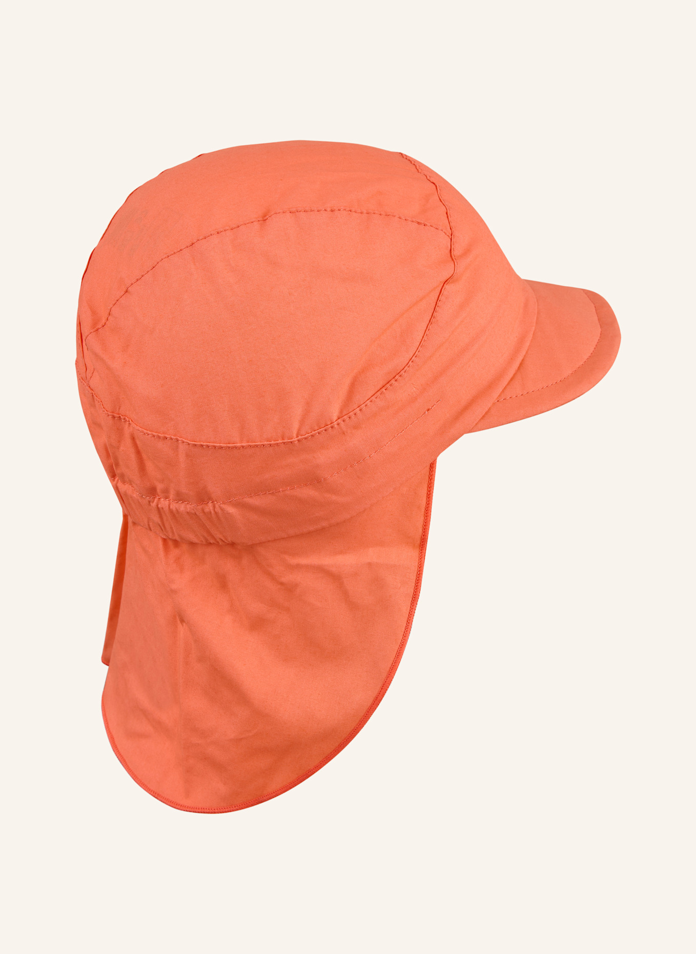Sterntaler Schirmmütze mit Nackenschutz Basic: ORANGE
