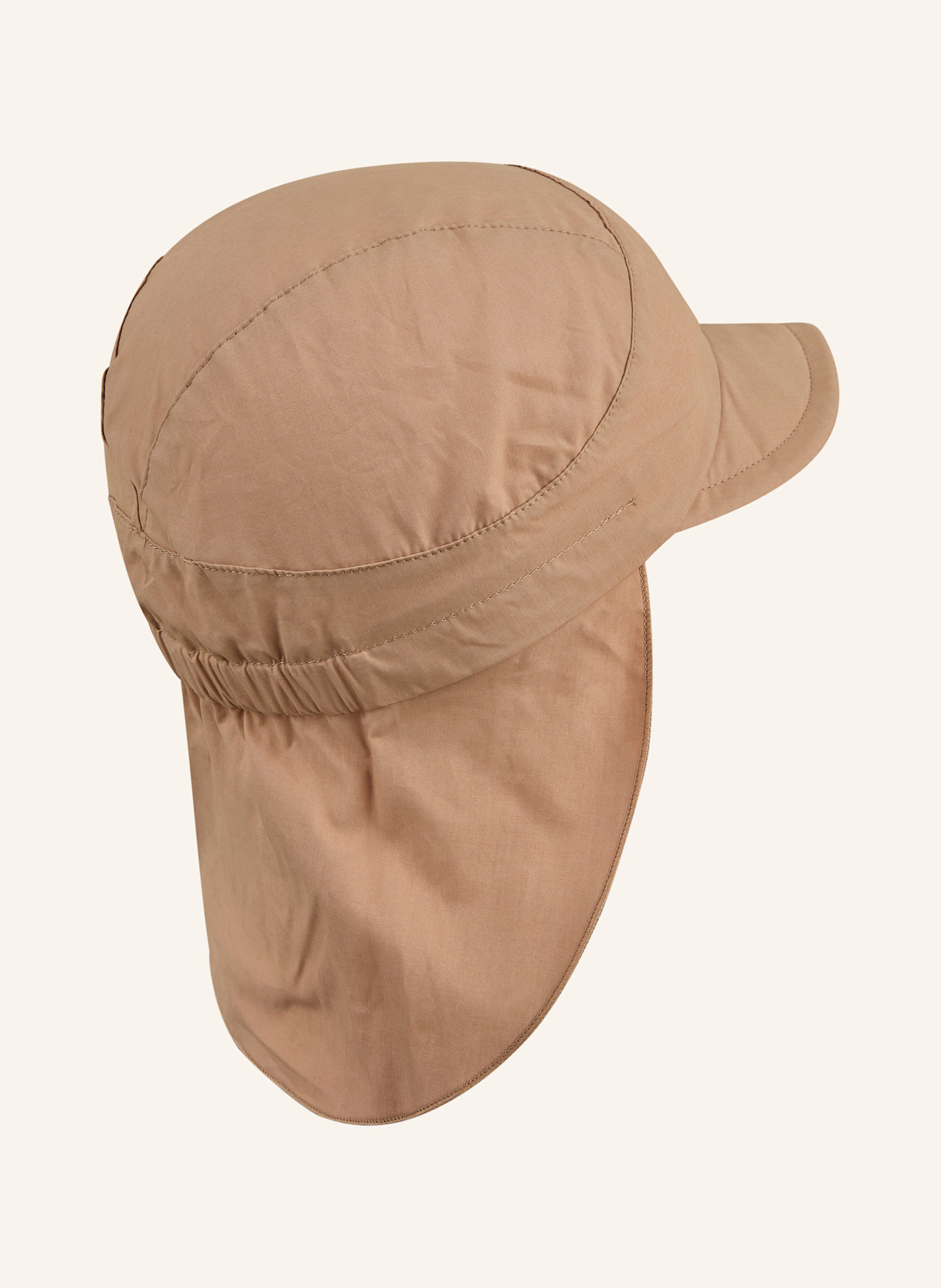 Sterntaler Schirmmütze mit Nackenschutz Basic: TAUPE