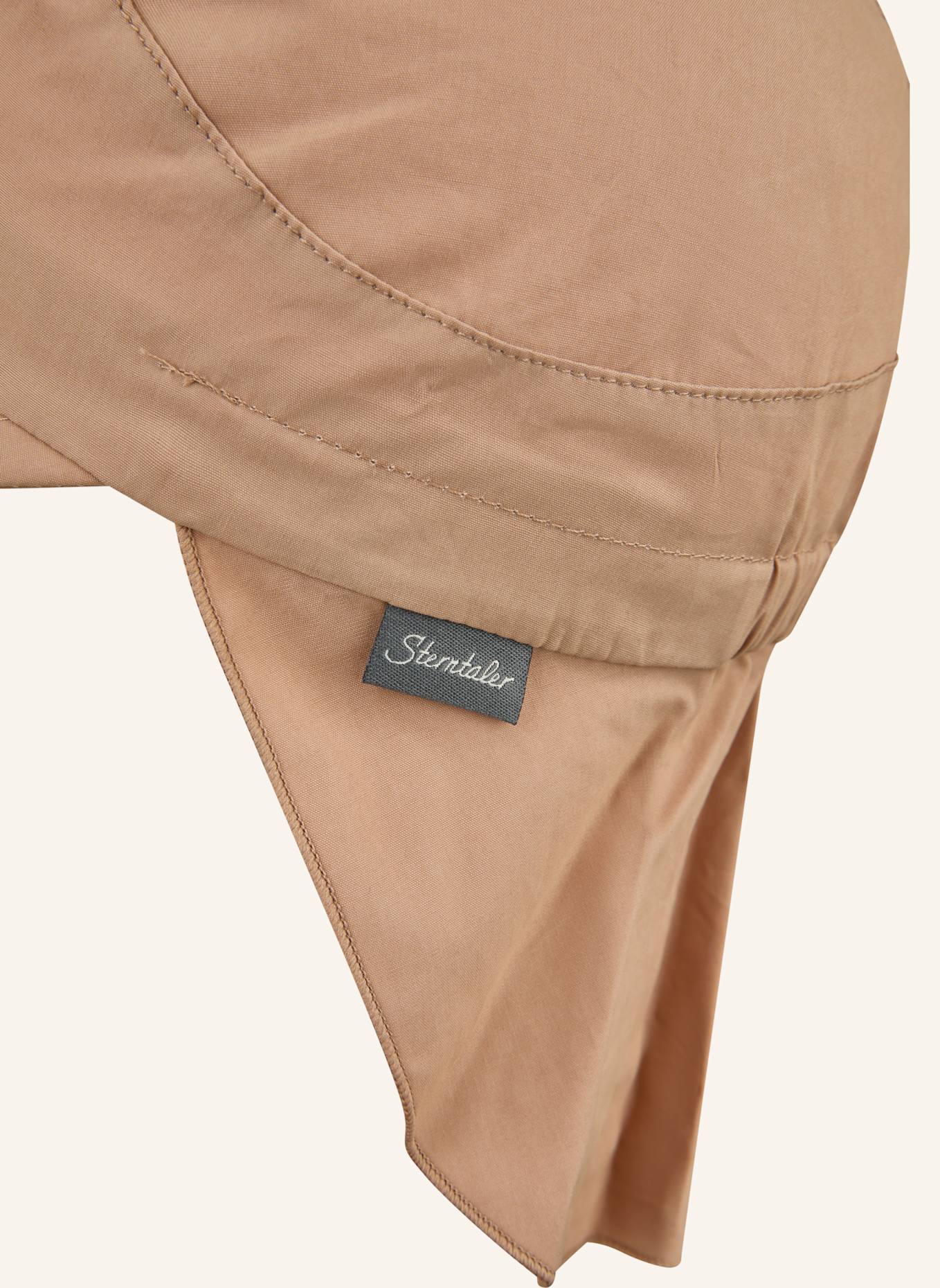 Sterntaler Schirmmütze mit Nackenschutz Basic: TAUPE