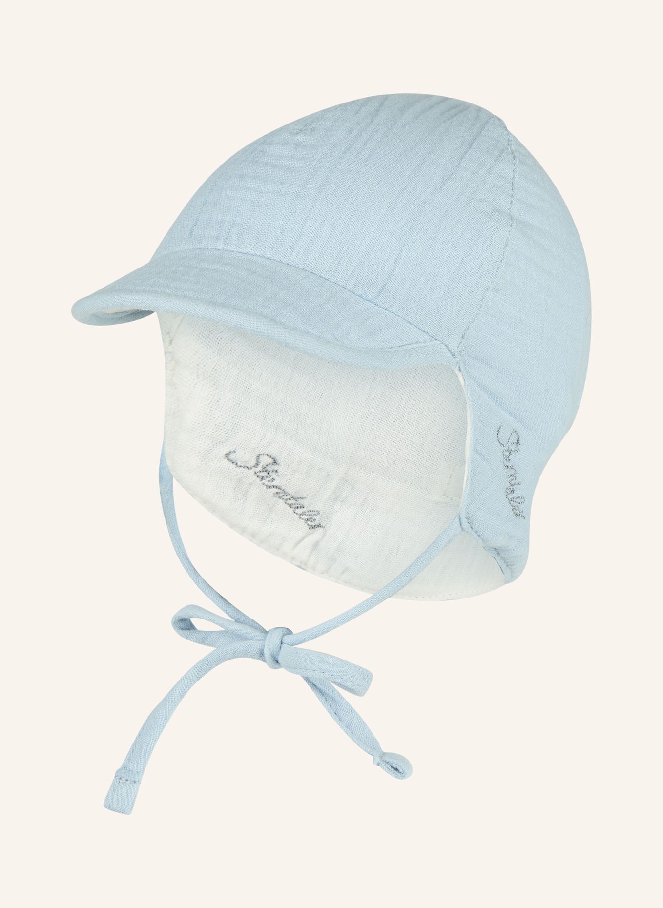 Sterntaler Schirmmütze mit Nackenschutz Wende: BLAU