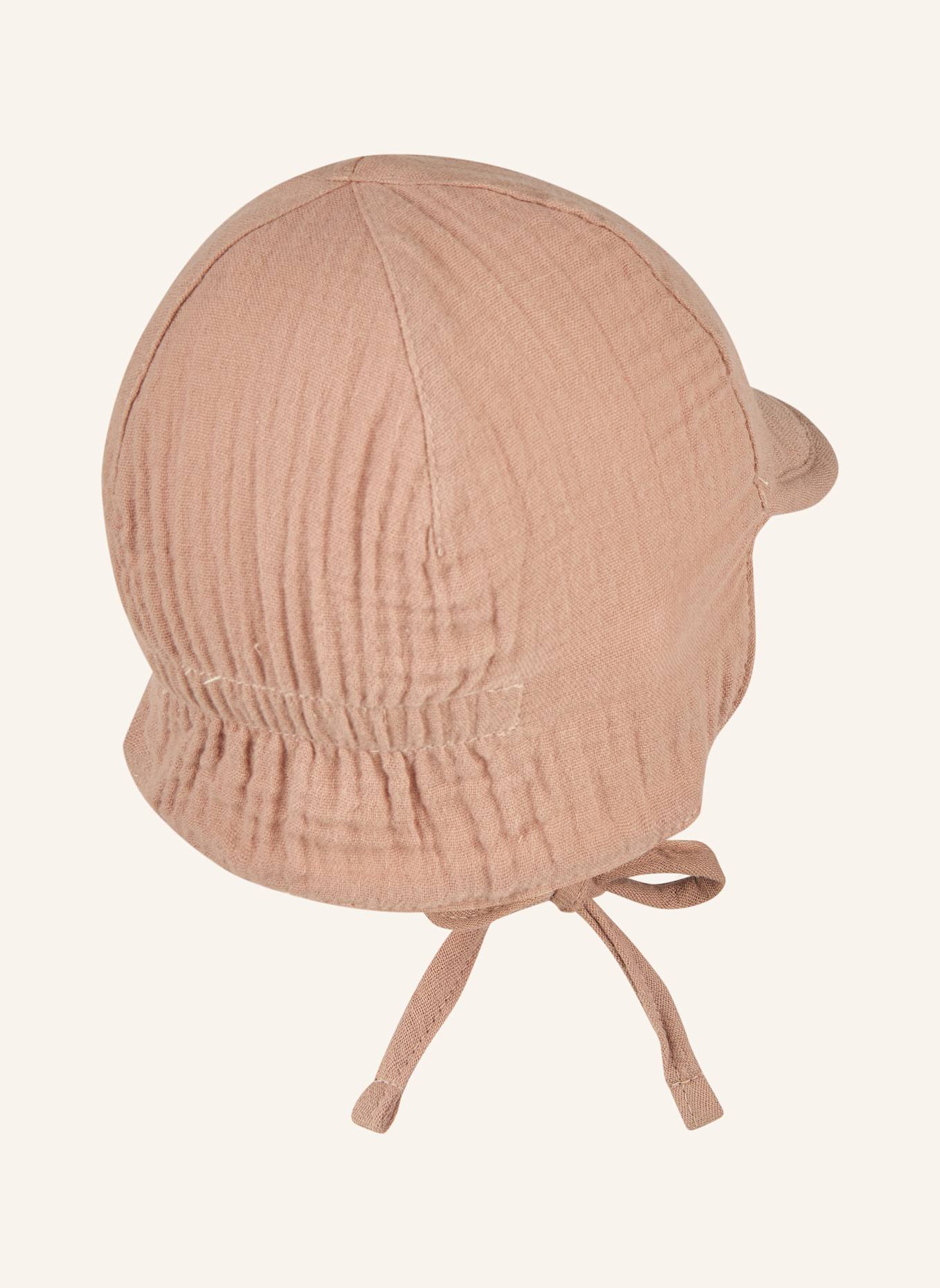 Sterntaler Schirmmütze mit Nackenschutz Wende: TAUPE