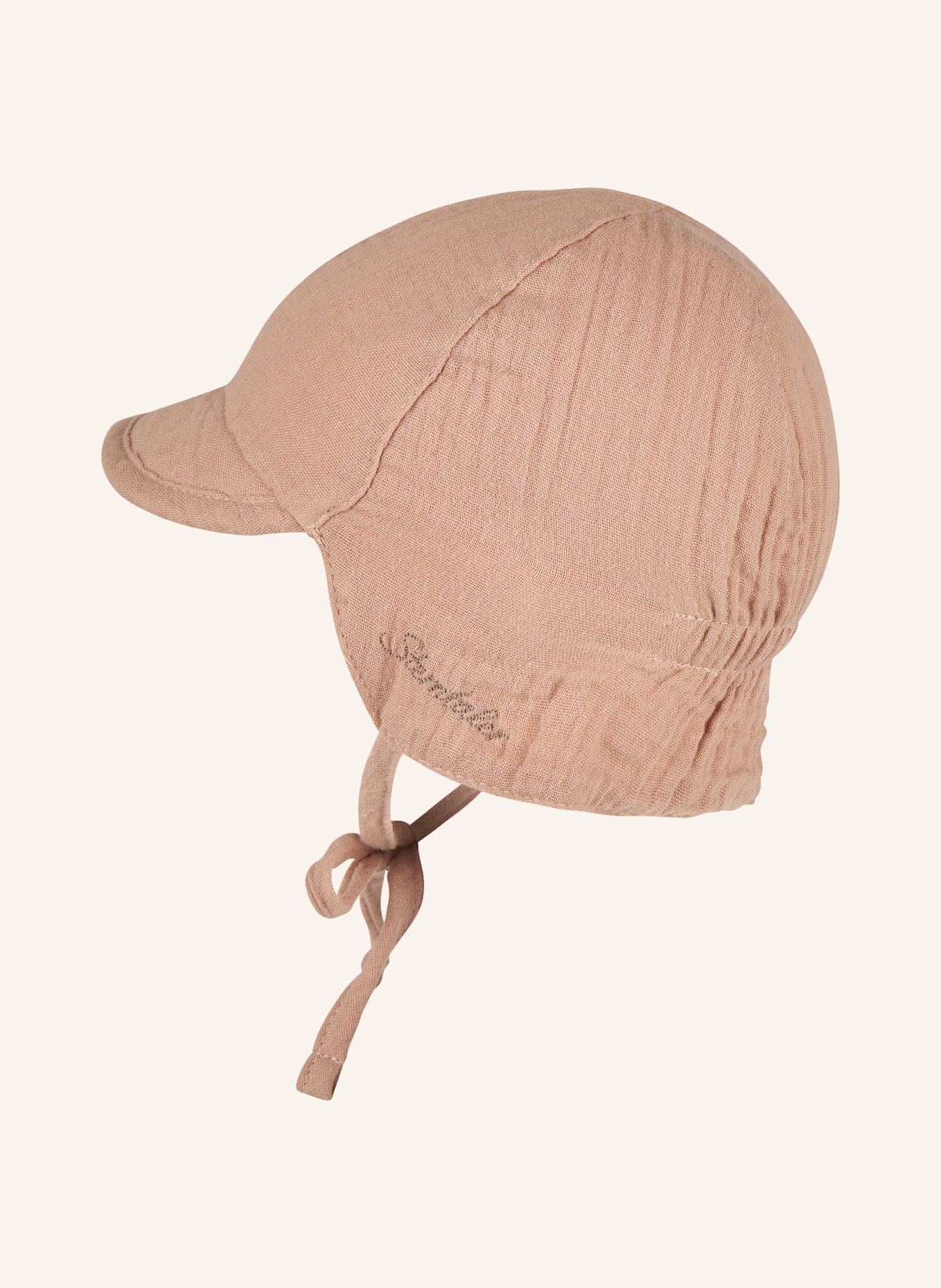 Sterntaler Schirmmütze mit Nackenschutz Wende: TAUPE