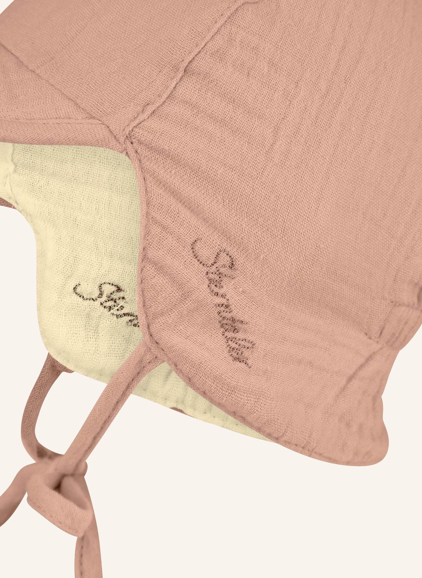 Sterntaler Schirmmütze mit Nackenschutz Wende: TAUPE