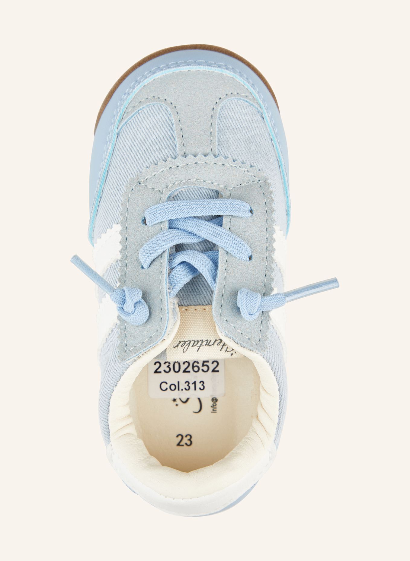 Sterntaler Sneaker uni: BLAU