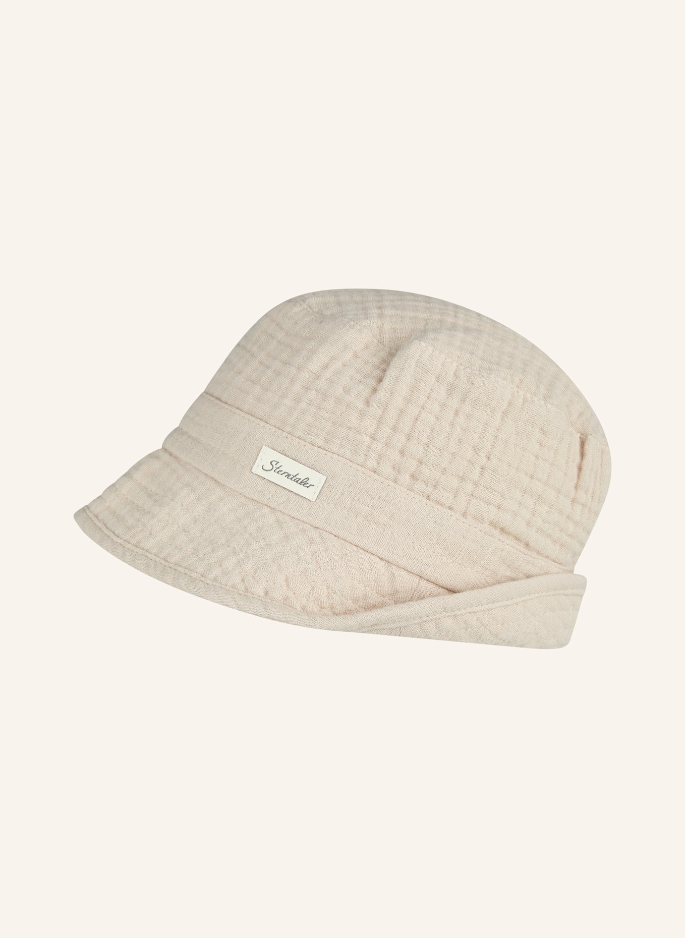 Sterntaler Fischerhut Musselin: BEIGE