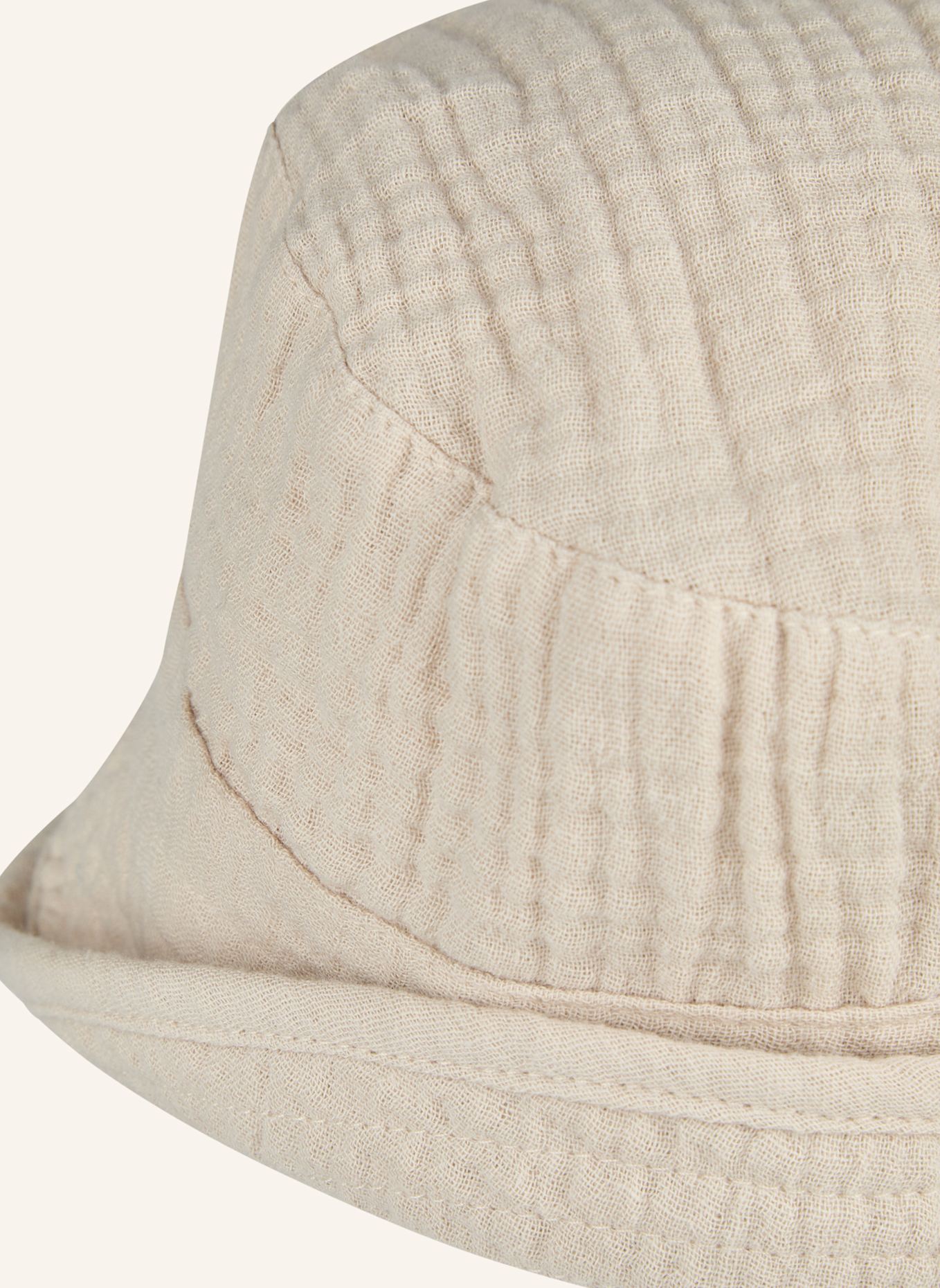 Sterntaler Fischerhut Musselin: BEIGE