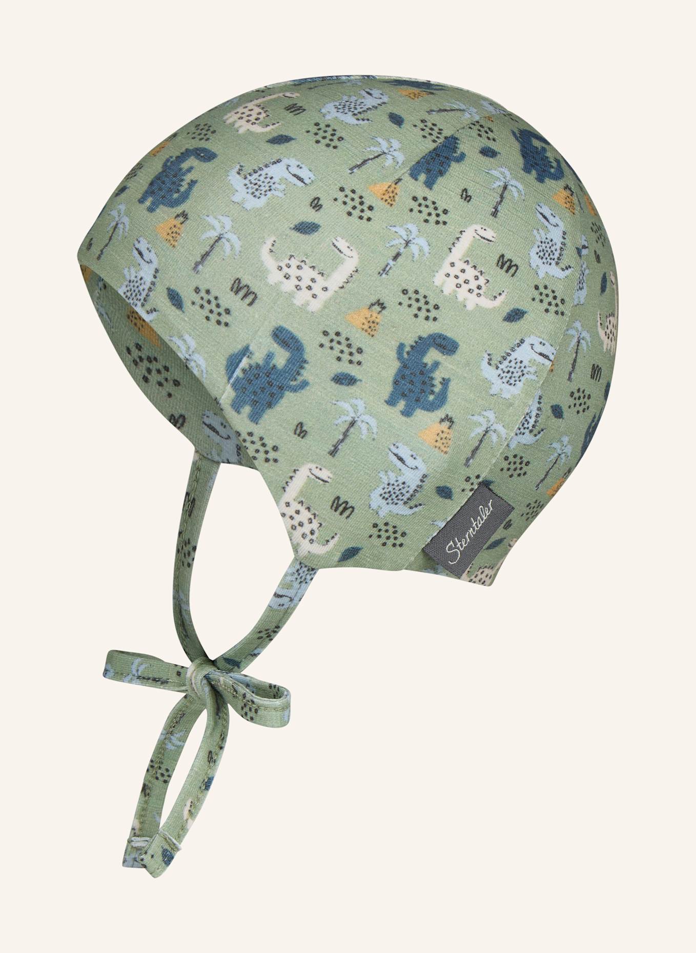 Sterntaler Beanie Dinokinder: HELLGRÜN
