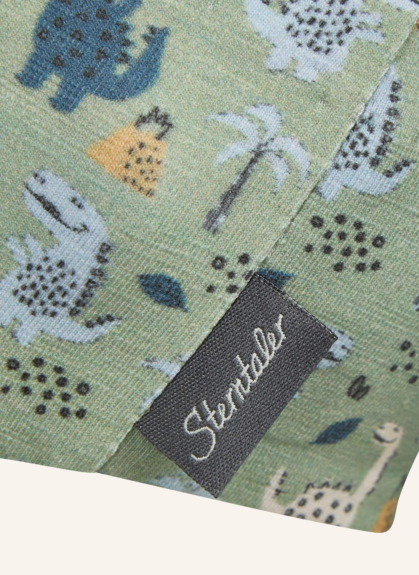 Sterntaler Beanie Dinokinder: HELLGRÜN
