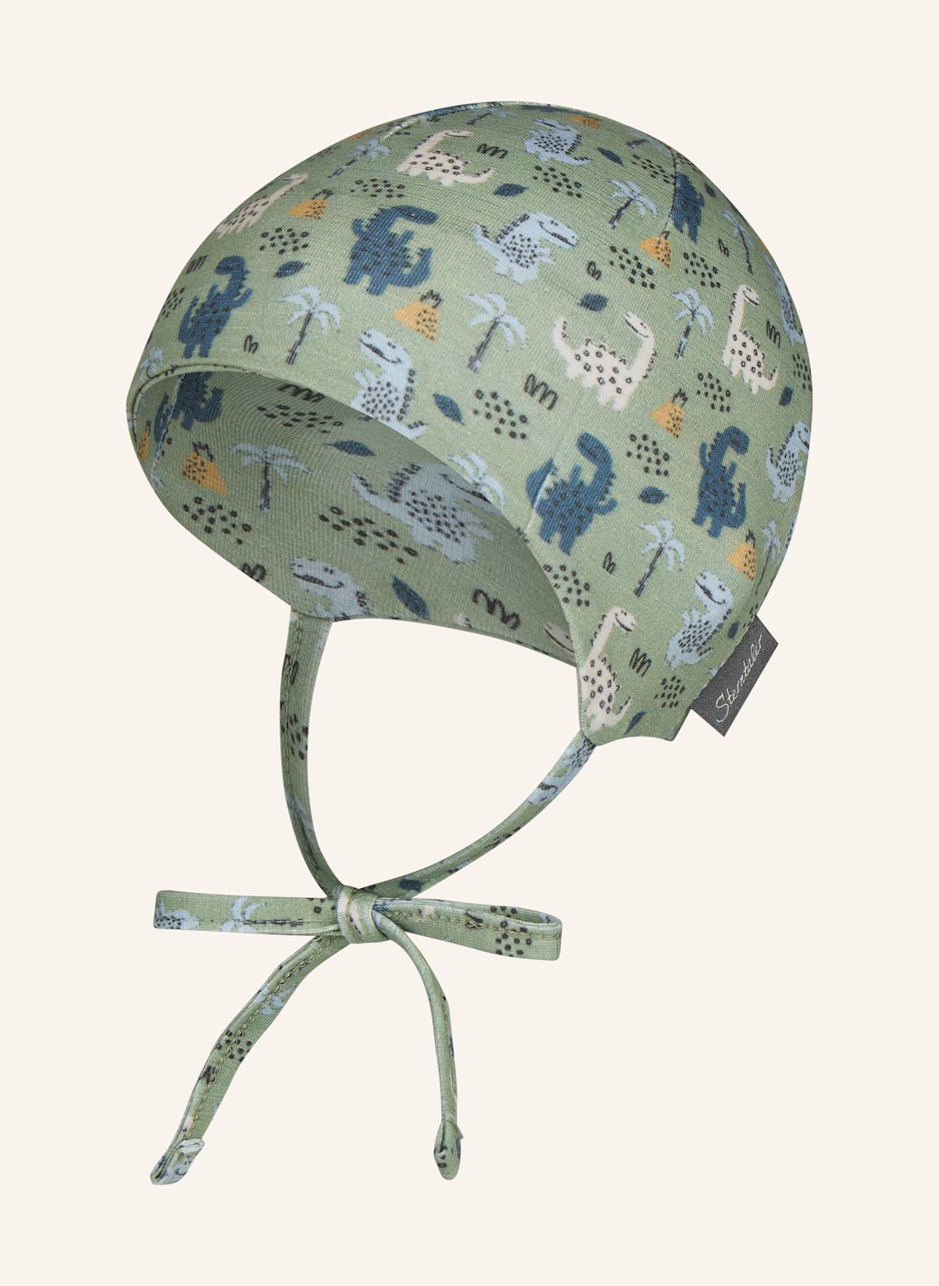 Sterntaler Beanie Dinokinder: HELLGRÜN