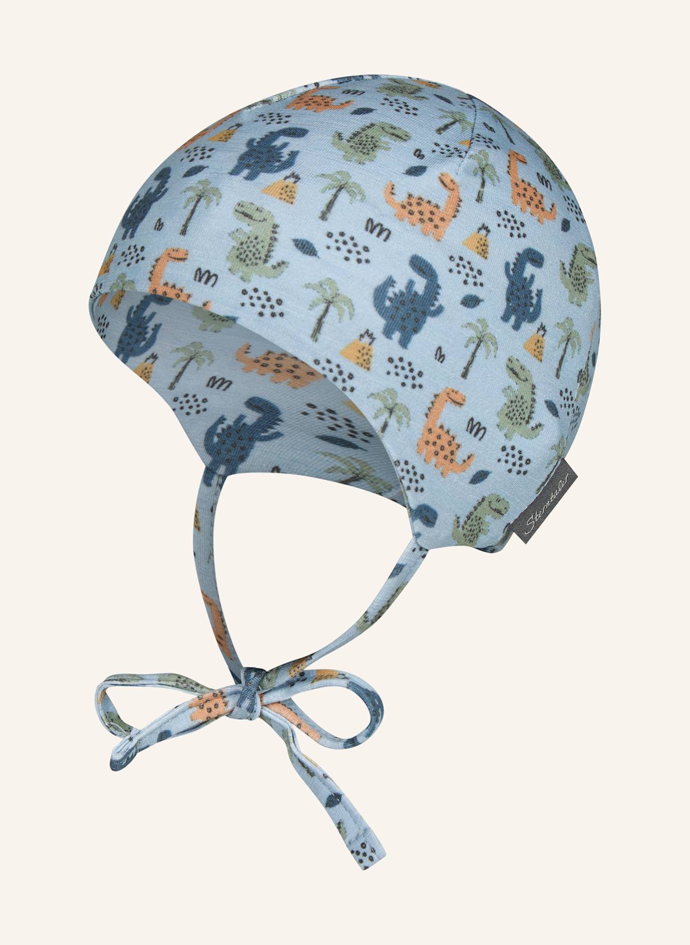 Sterntaler Beanie Dinokinder: BLAU