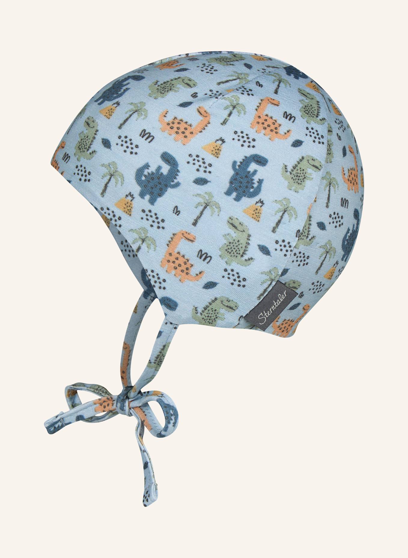 Sterntaler Beanie Dinokinder: BLAU