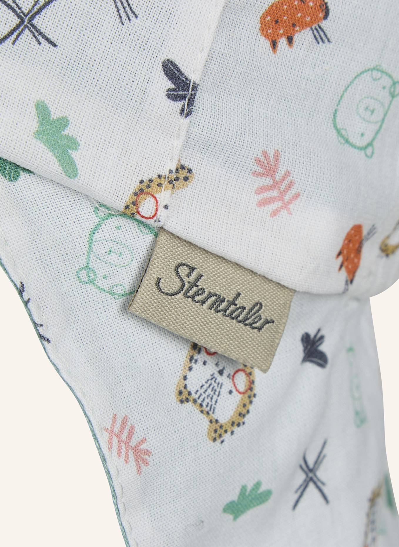 Sterntaler Wende-Schirmmütze Tiere: TÜRKIS