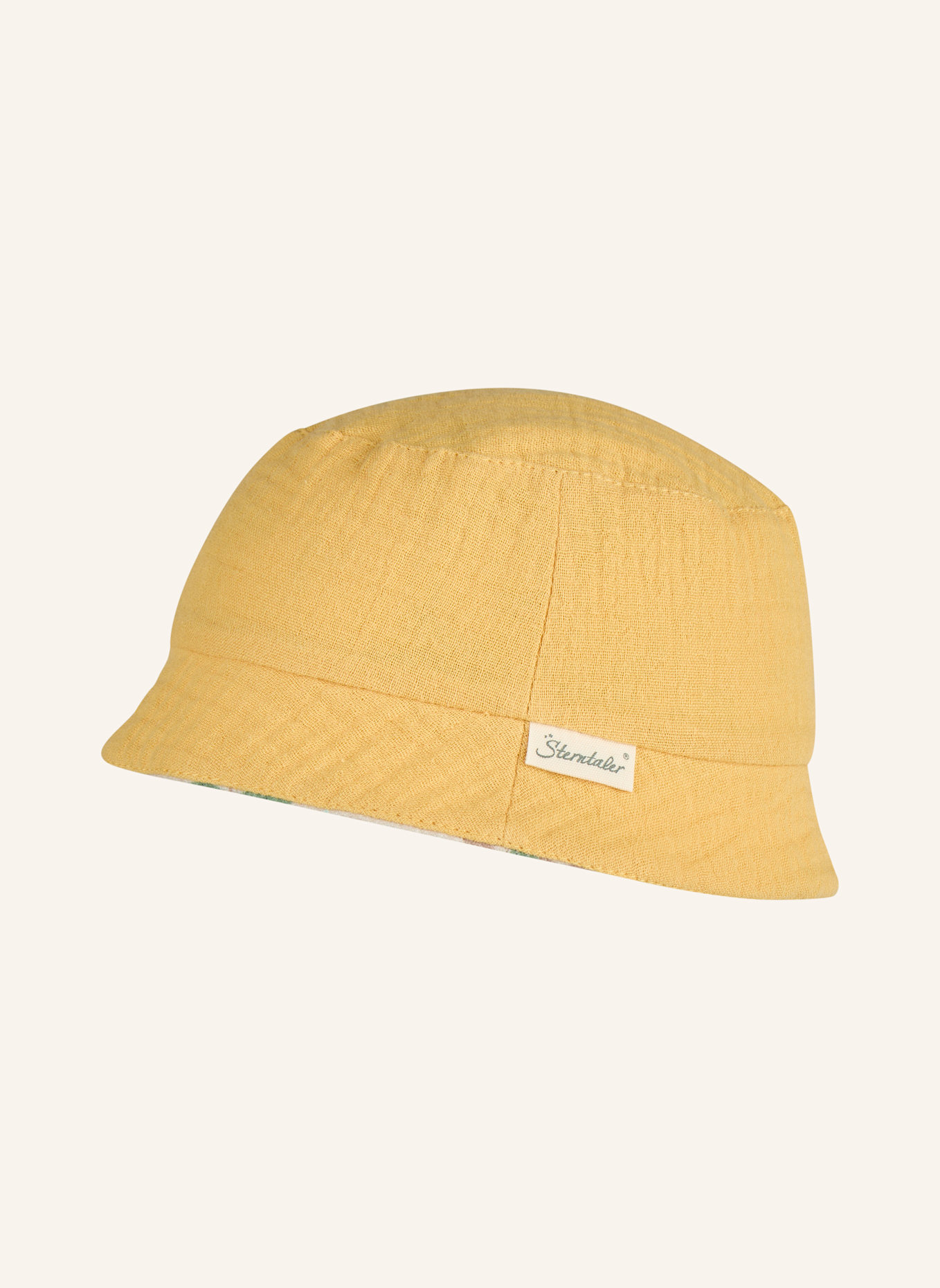 Sterntaler Wende-Fischerhut Safari: BEIGE