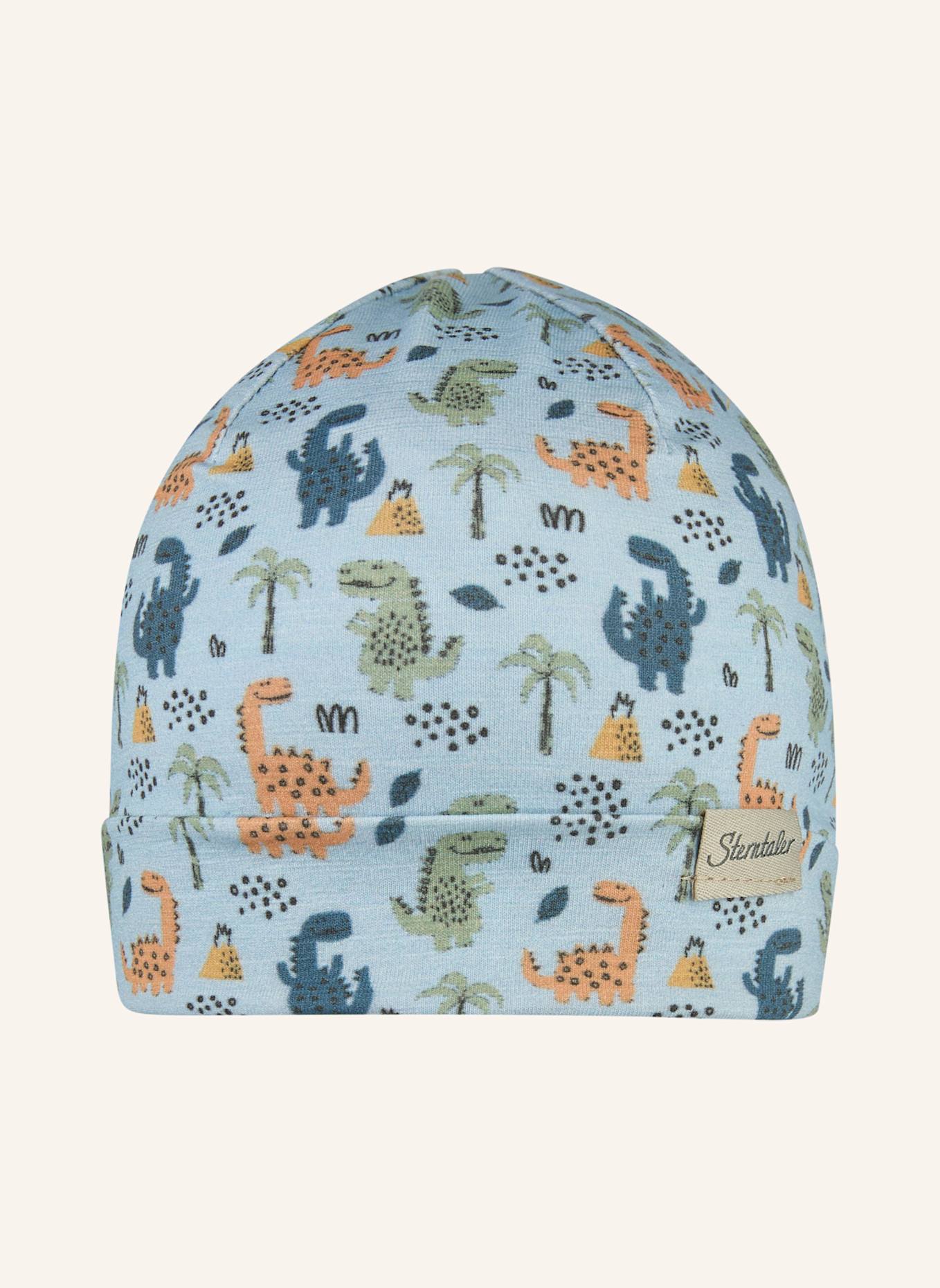 Sterntaler Beanie Dinokinder: BLAU