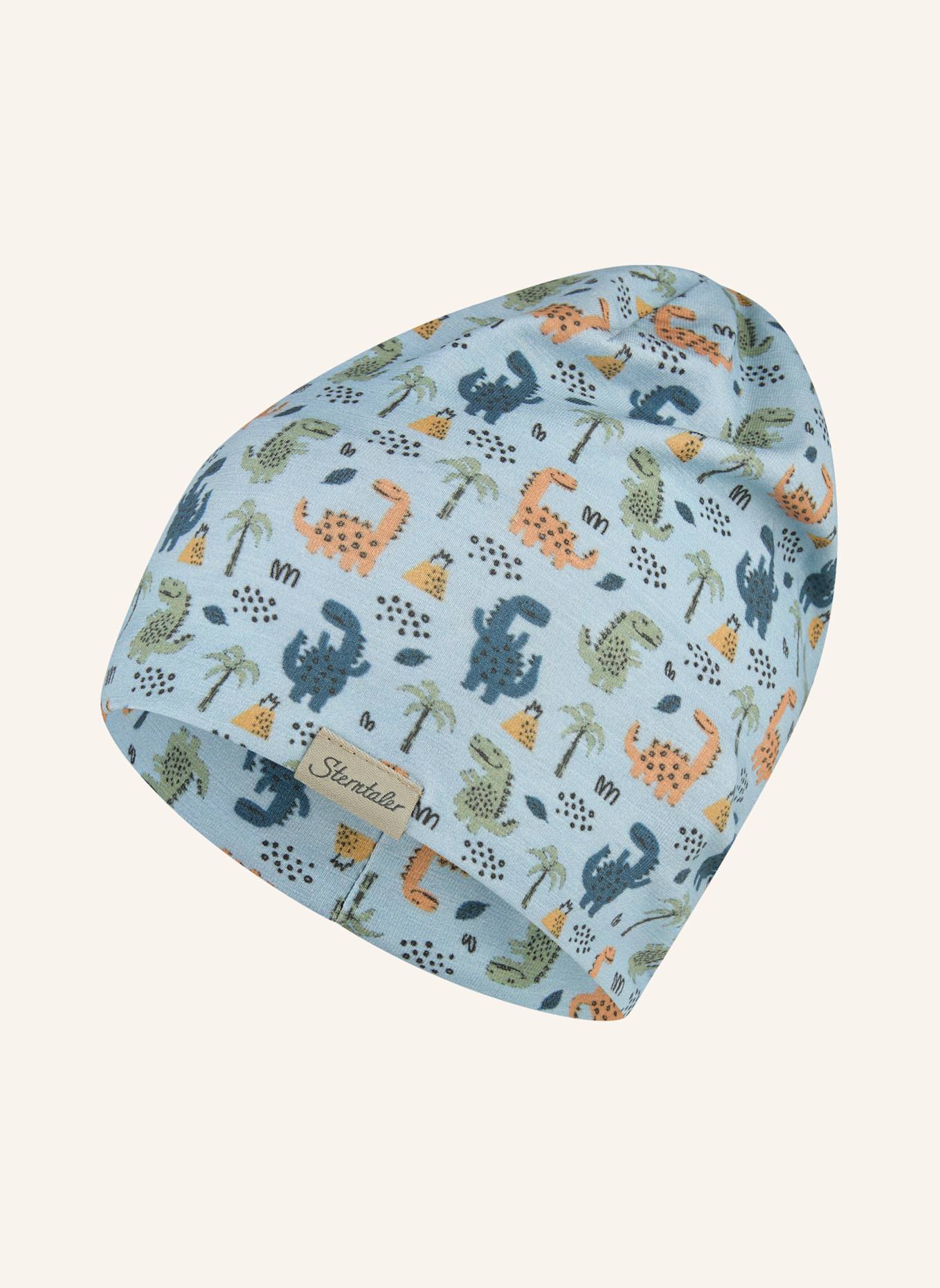 Sterntaler Beanie Dinokinder: BLAU