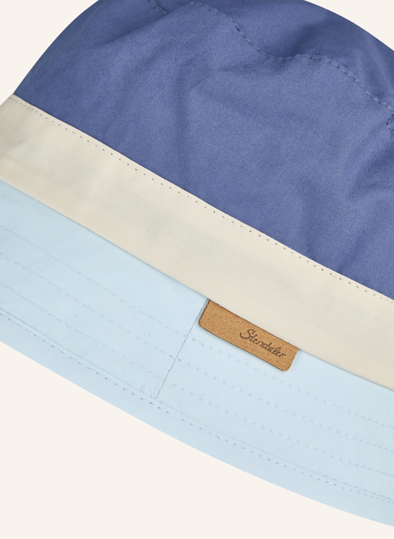 Sterntaler Fischerhut 3farbig: BLAU