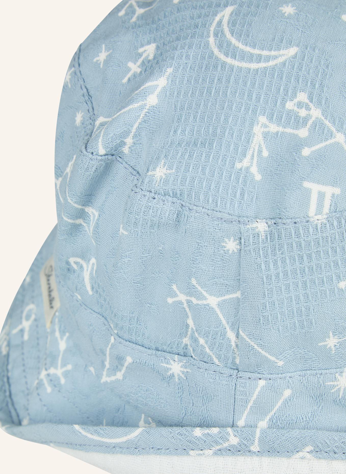 Sterntaler Wende-Fischerhut Sternbild: HELLBLAU