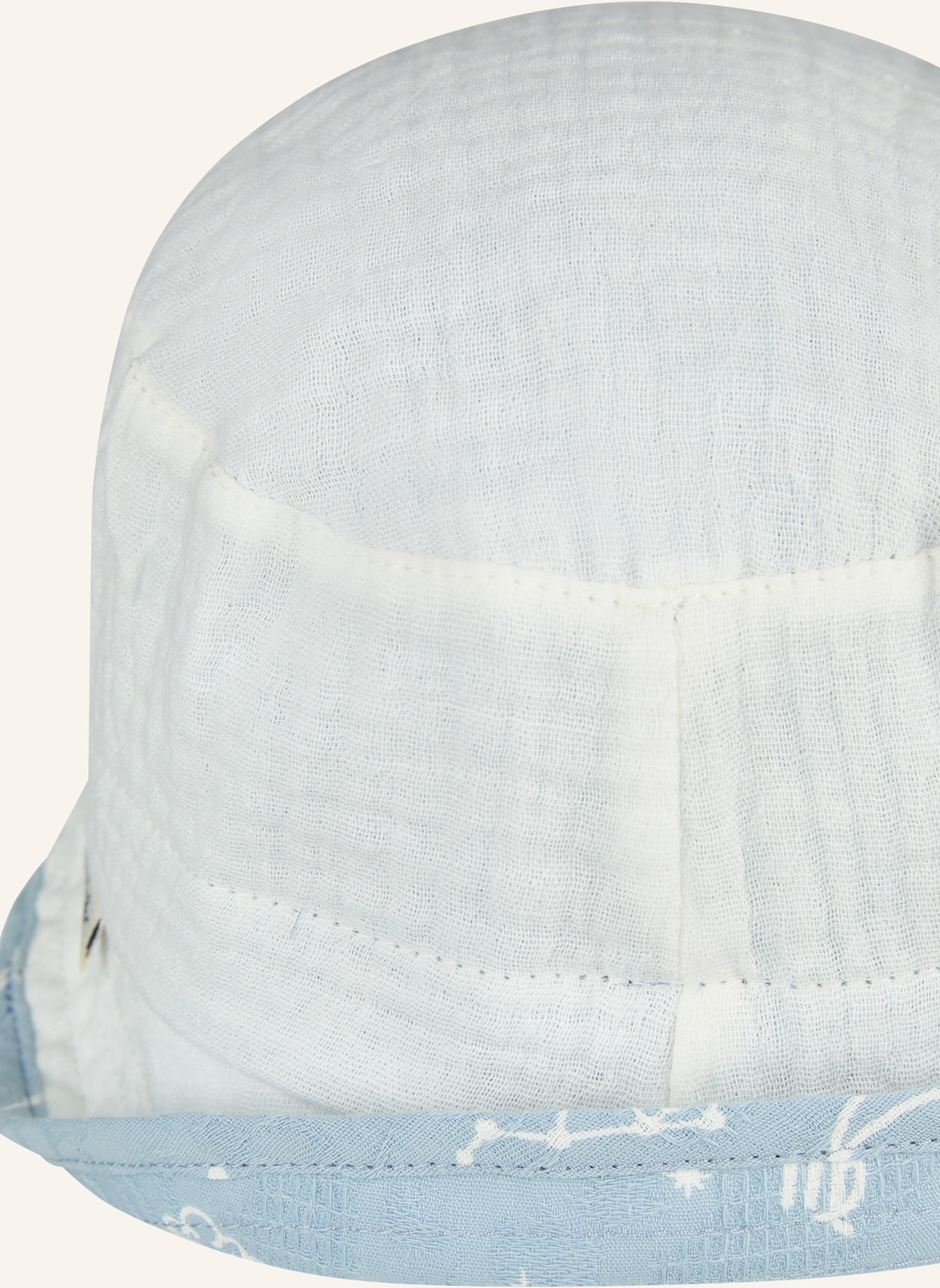 Sterntaler Wende-Fischerhut Sternbild: HELLBLAU