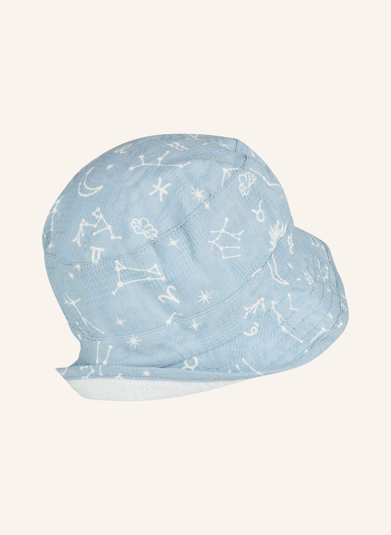 Sterntaler Wende-Fischerhut Sternbild: HELLBLAU