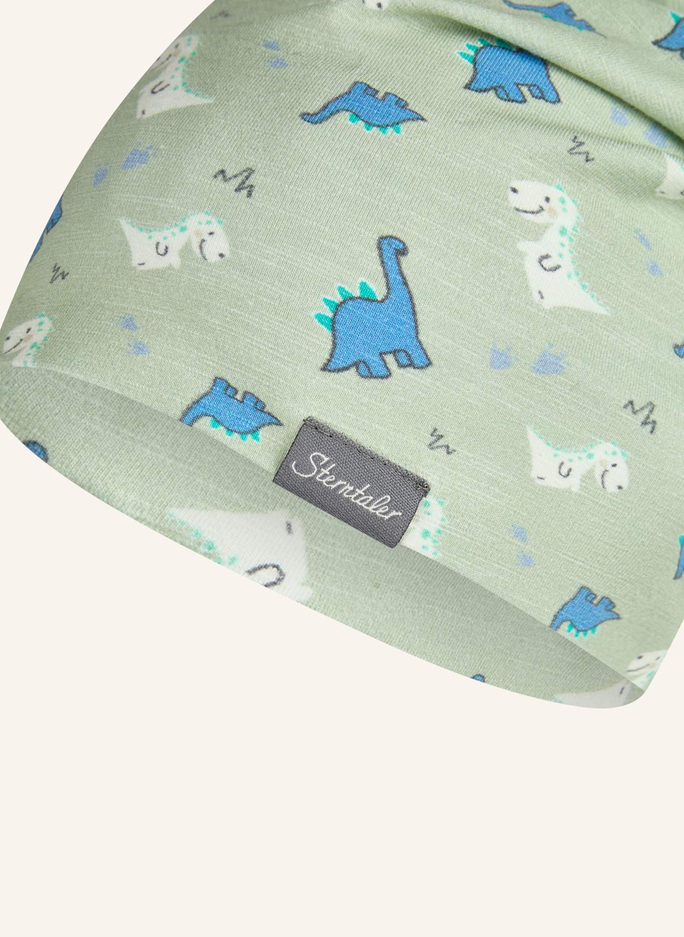 Sterntaler Beanie Dinobabys: HELLGRÜN