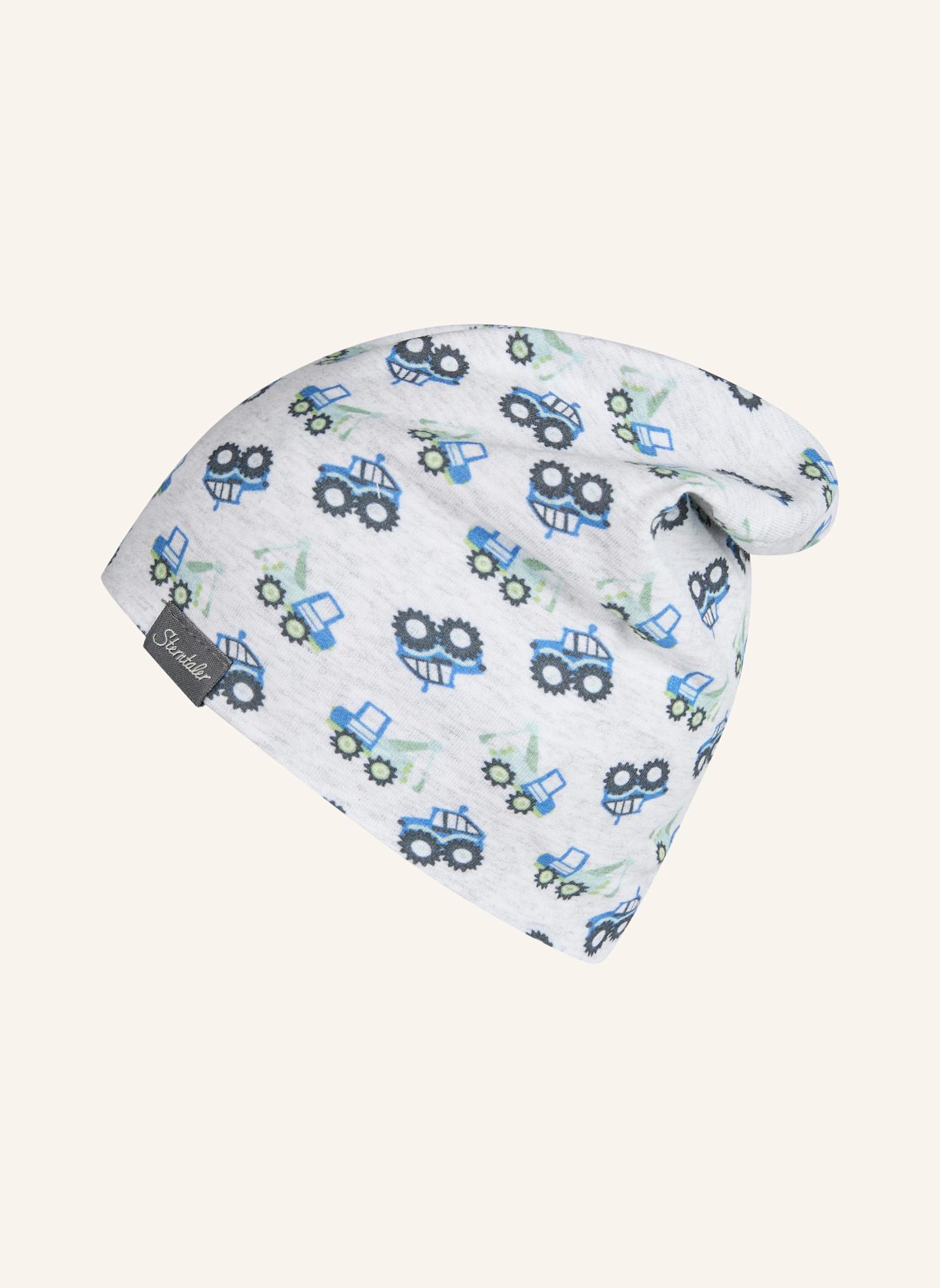 Sterntaler Beanie Baustelle: HELLGRAU