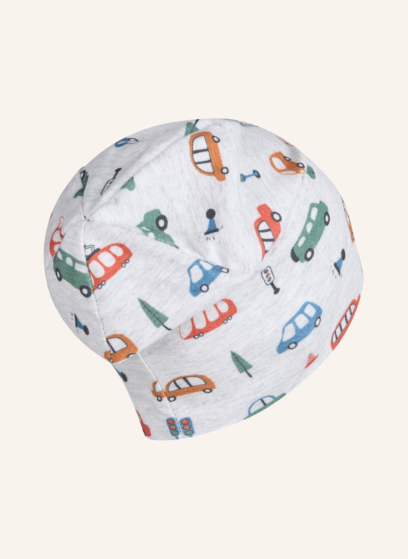 Sterntaler Beanie Fahrzeuge: HELLGRAU