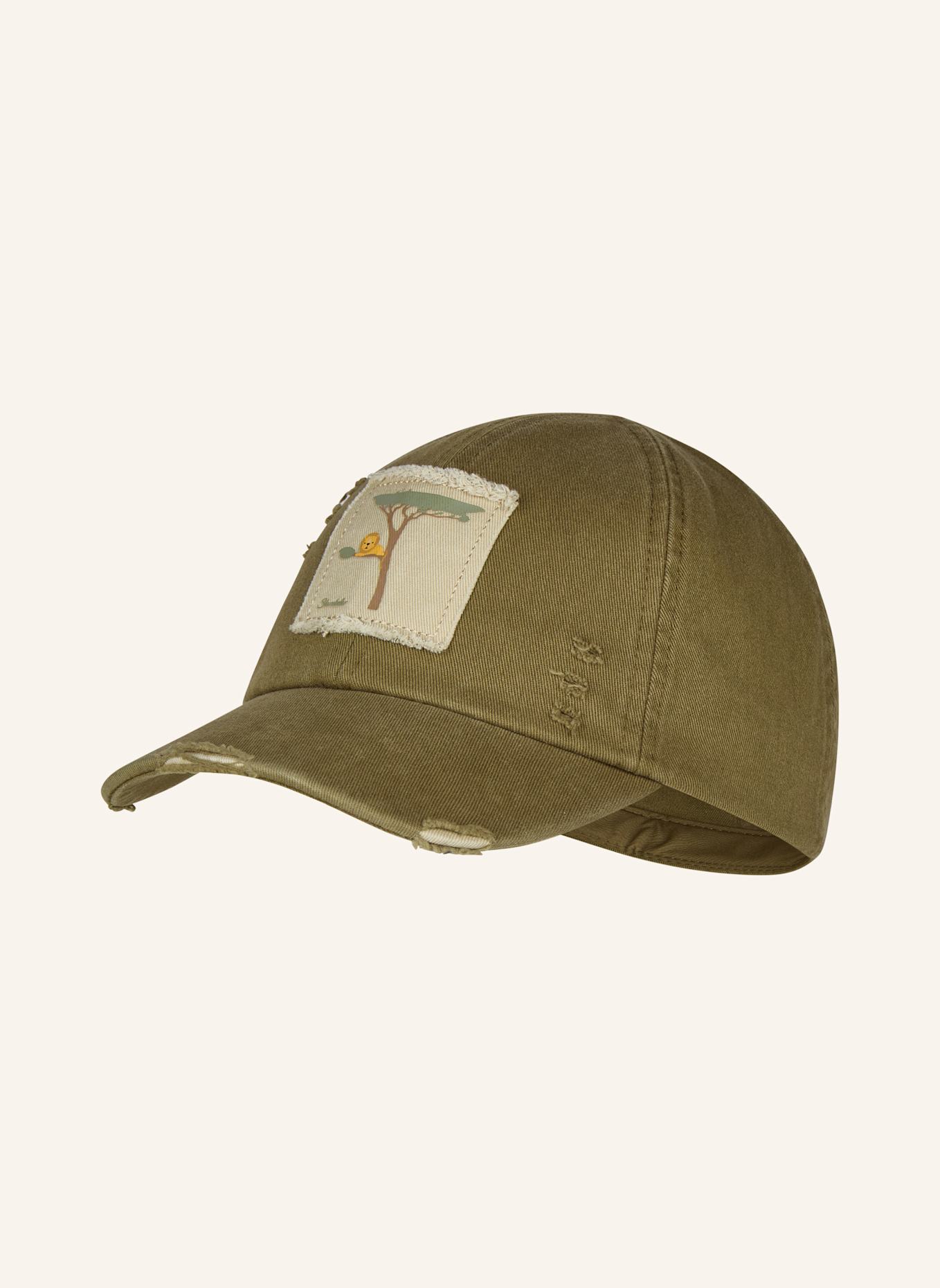 Sterntaler Basecap Safari: DUNKELGRÜN